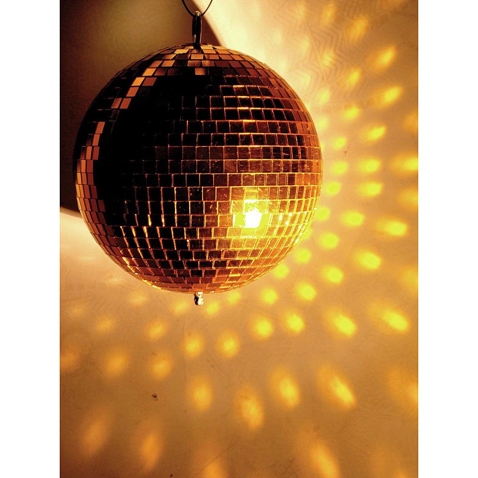 Eurolite Mirrorball 20cm gold 1