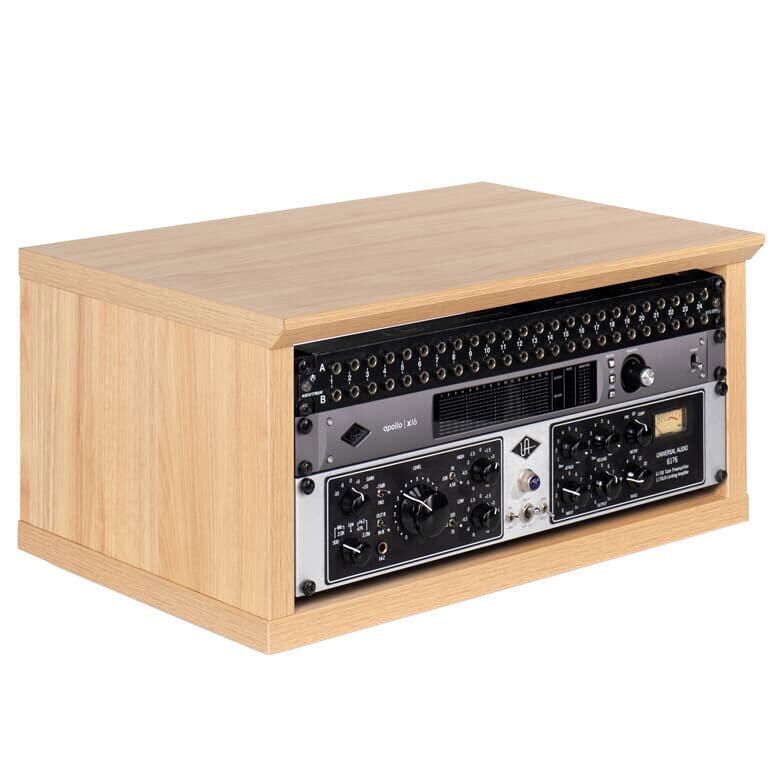  Desktop 4U Studio Rack Maple