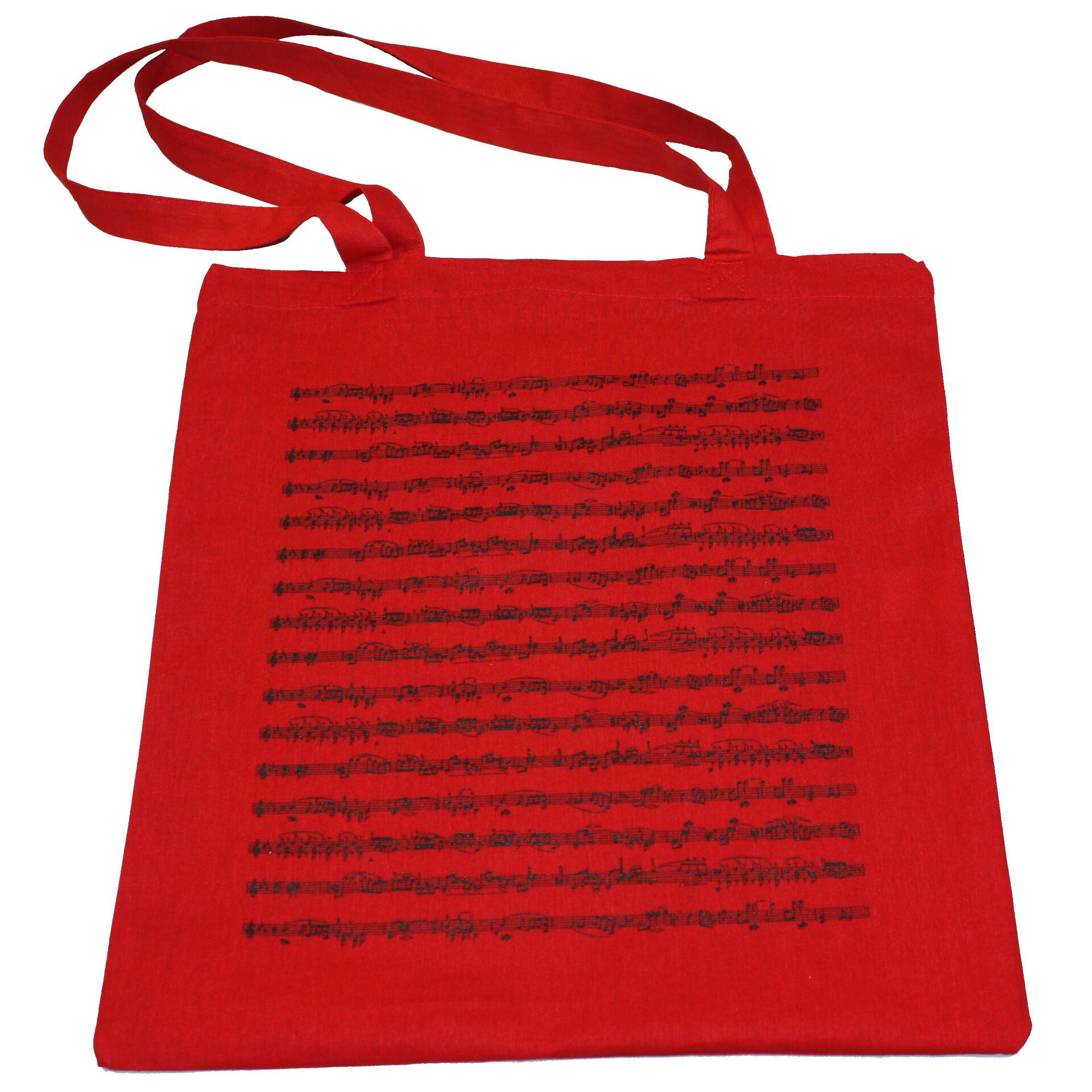 Musikboutique Kübler Bag - Sheetmusic, red