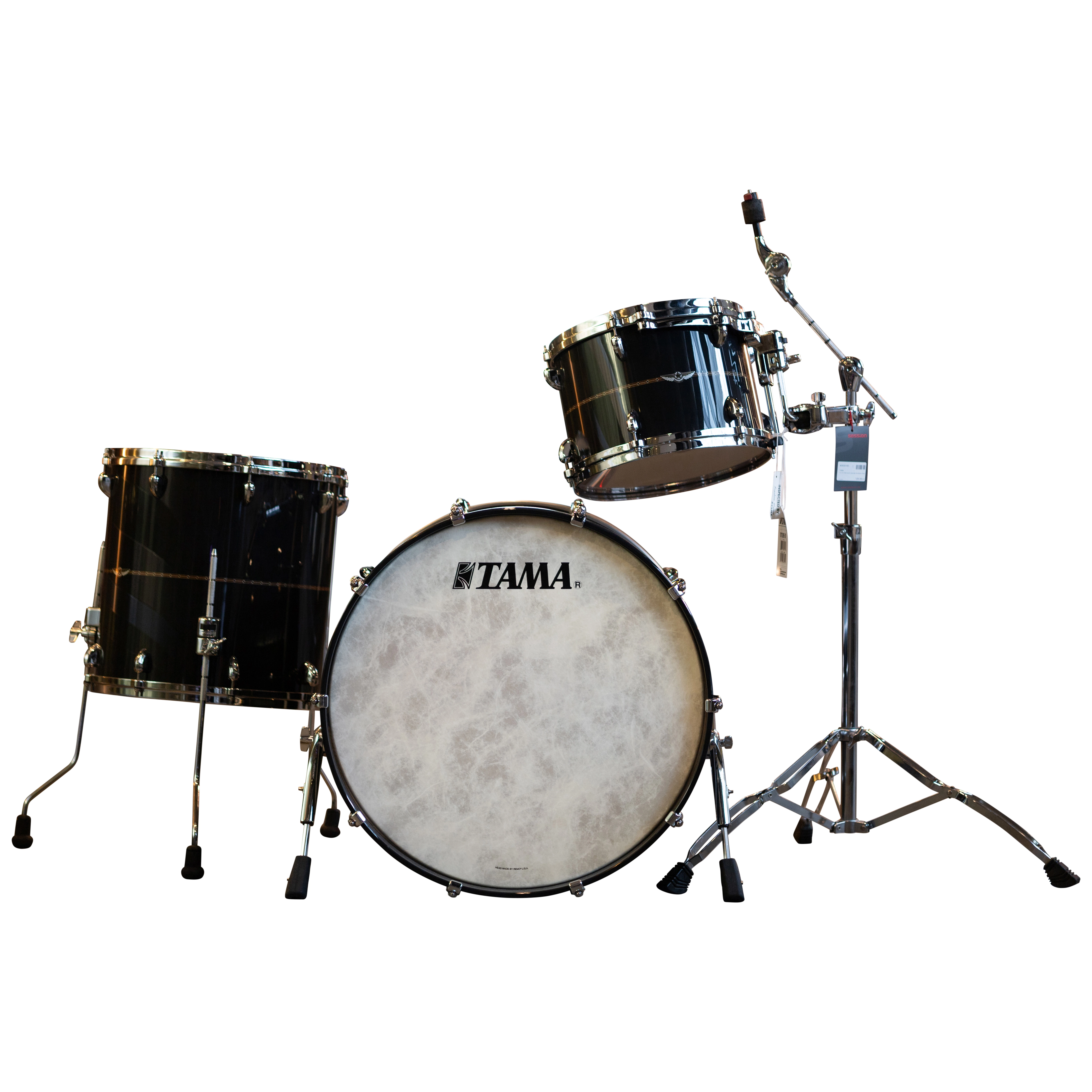 Tama STAR Bubinga Smoky Black Chrom 3pcs Shell Set 6