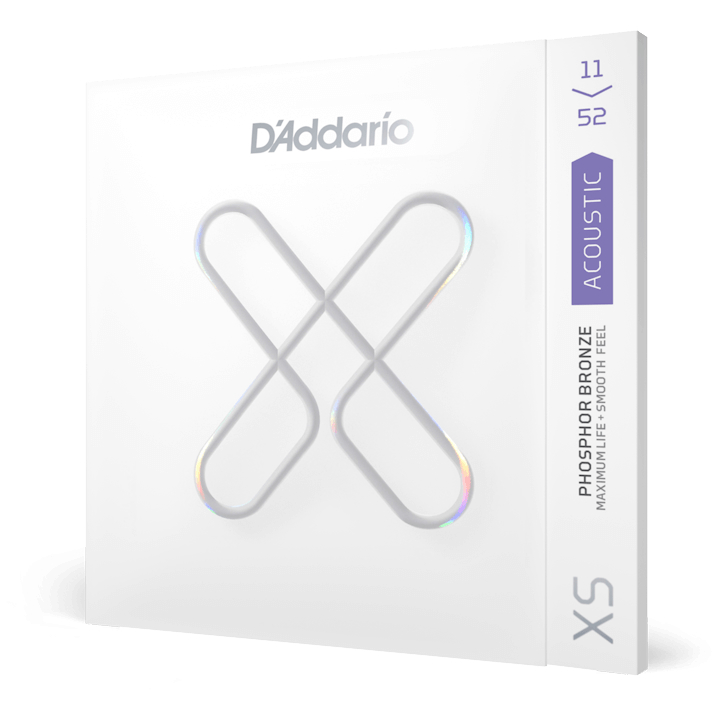 D’Addario - D’Addario XSAPB1152 - XS Acoustic Phosphor Bronze Custom Light 011-052