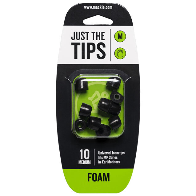 Mackie MP & CR Buds Tips Kit Foam M