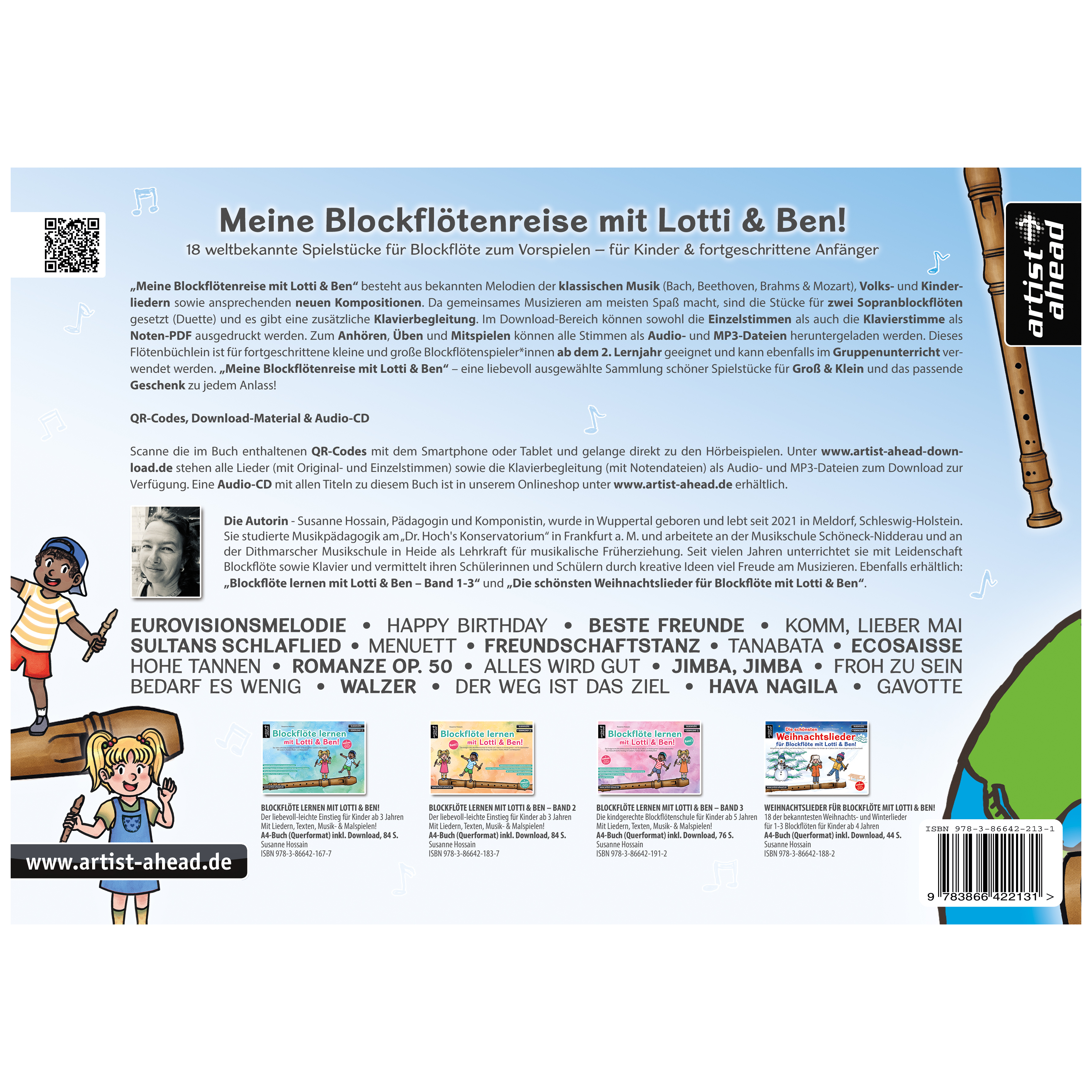 Artist Ahead Meine Blockflötenreise mit Lotti & Ben! - Susanne Hossain 1