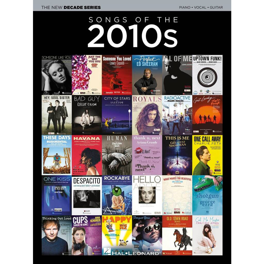 Hal Leonard The New Decade Series: Songs of the 2010s