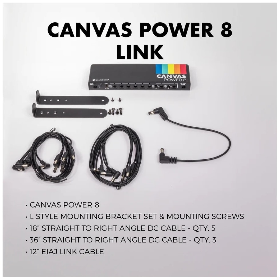 Walrus Audio Canvas Power 8 Link 9
