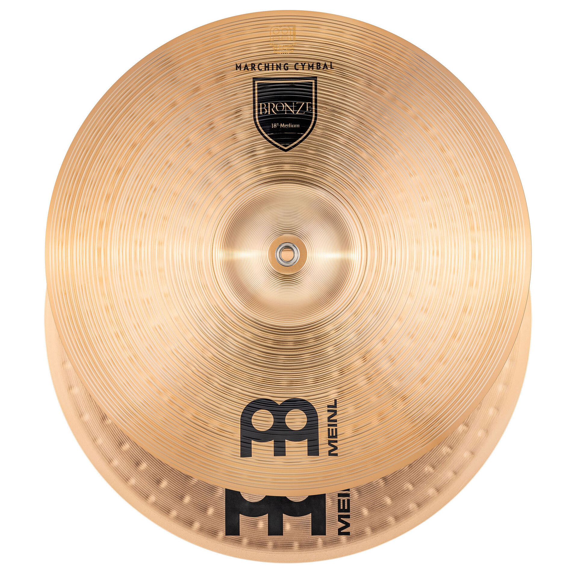 Meinl Cymbals Student Bronze MA-BZ-18M 18" Marching Cymbals
