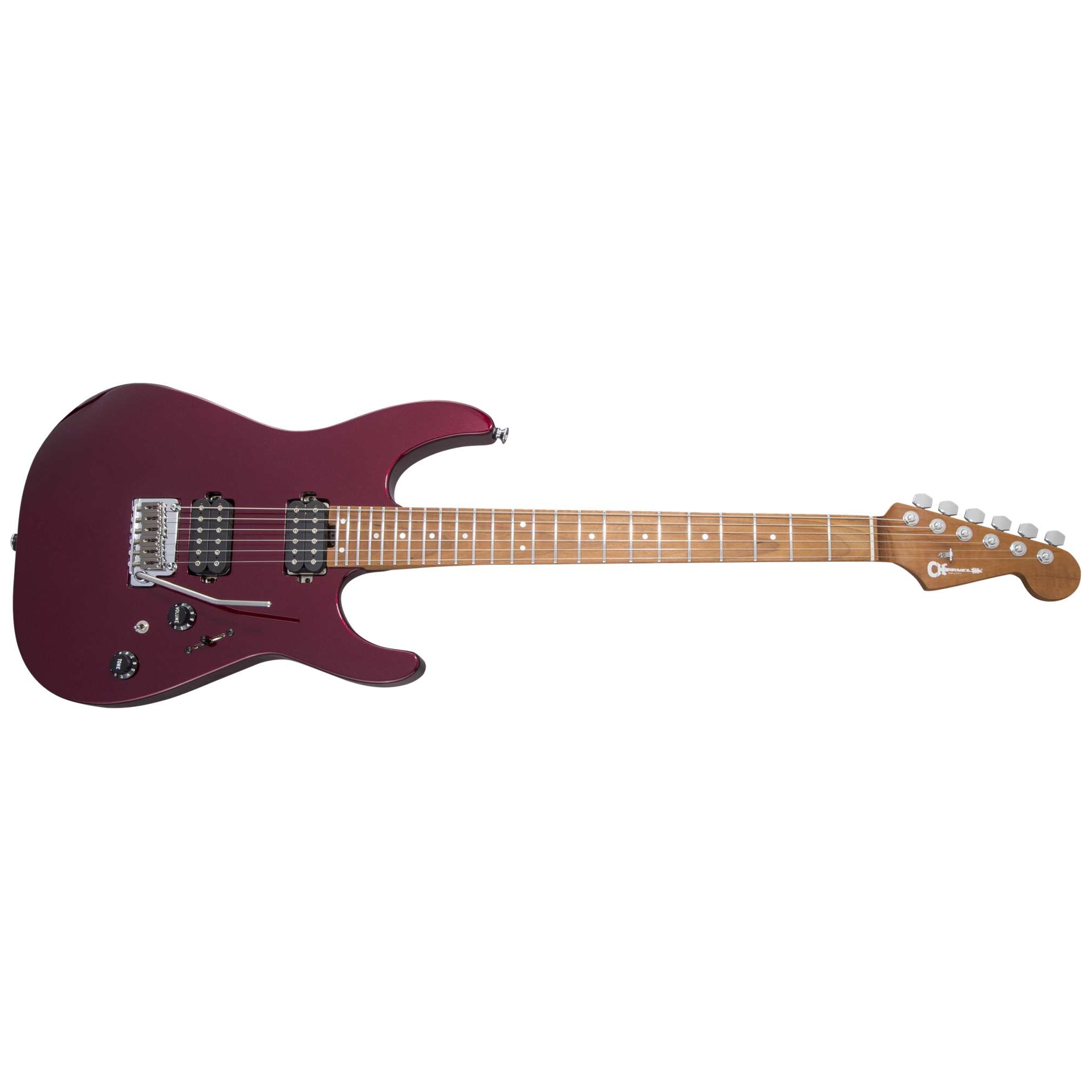 Charvel - Charvel USA Select DK24 HH 2PT CM Oxblood - 7