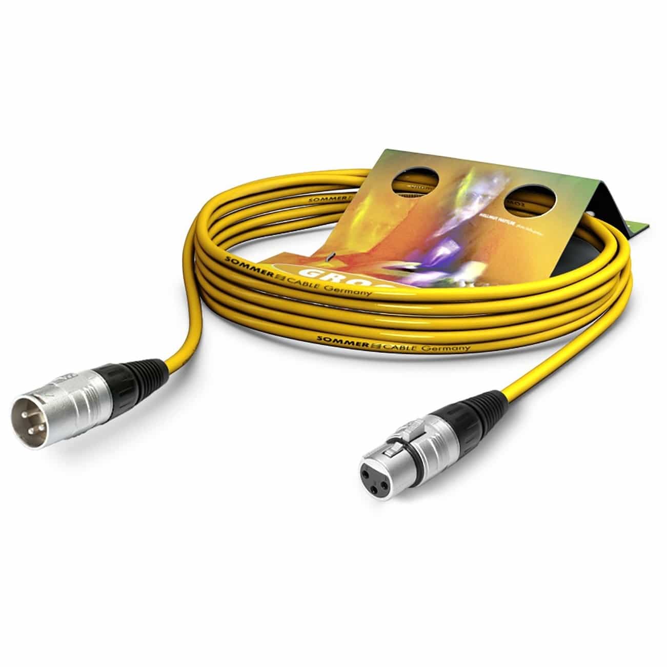 Sommer Cable SGHN-0600-GE Stage 22 Highflex XLR Male - XLR Female 6 Meter