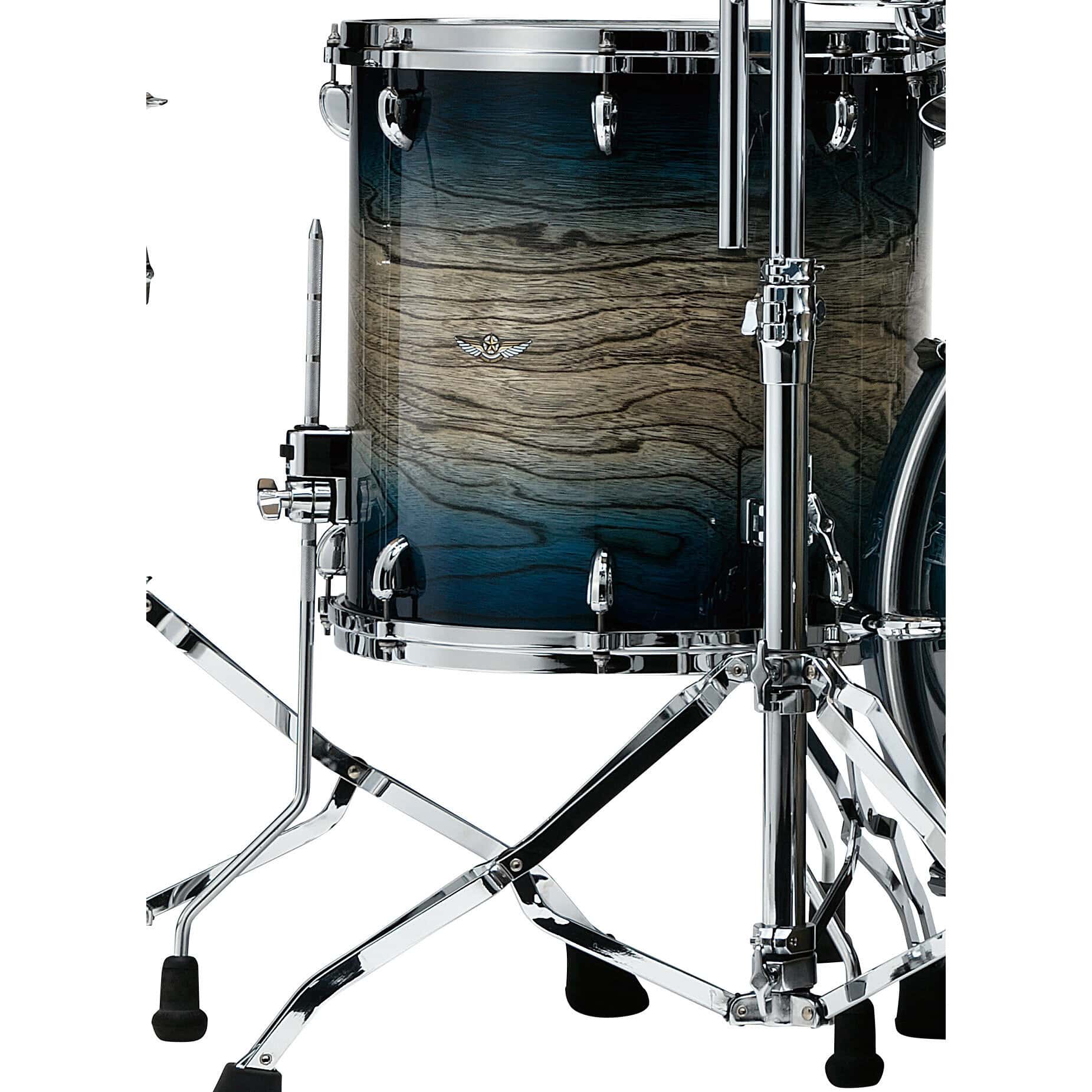 Tama Star Walnut 14" x 14" Indigo Japanese Sen Burst