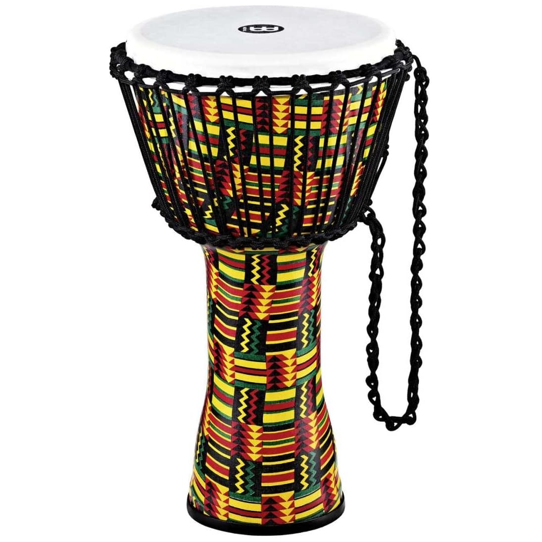 Meinl Percussion - Meinl Percussion PADJ5-M-F - 10 Zoll Rope Tuned Travel Series Djembes, Synthetic Head, Simbra