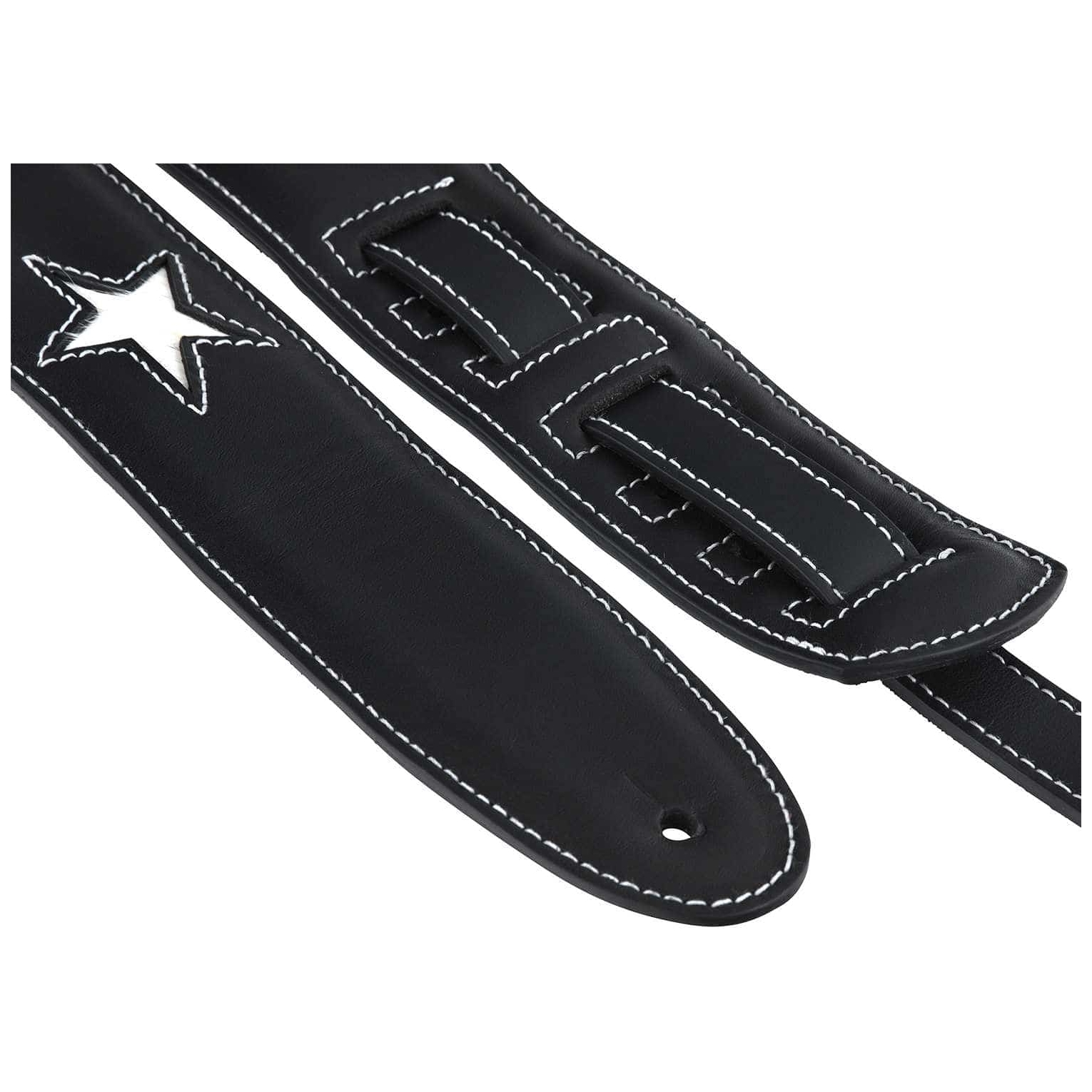 Bourbon Strap Guitar - Bourbon Strap Guitar Star Strap Black - 1