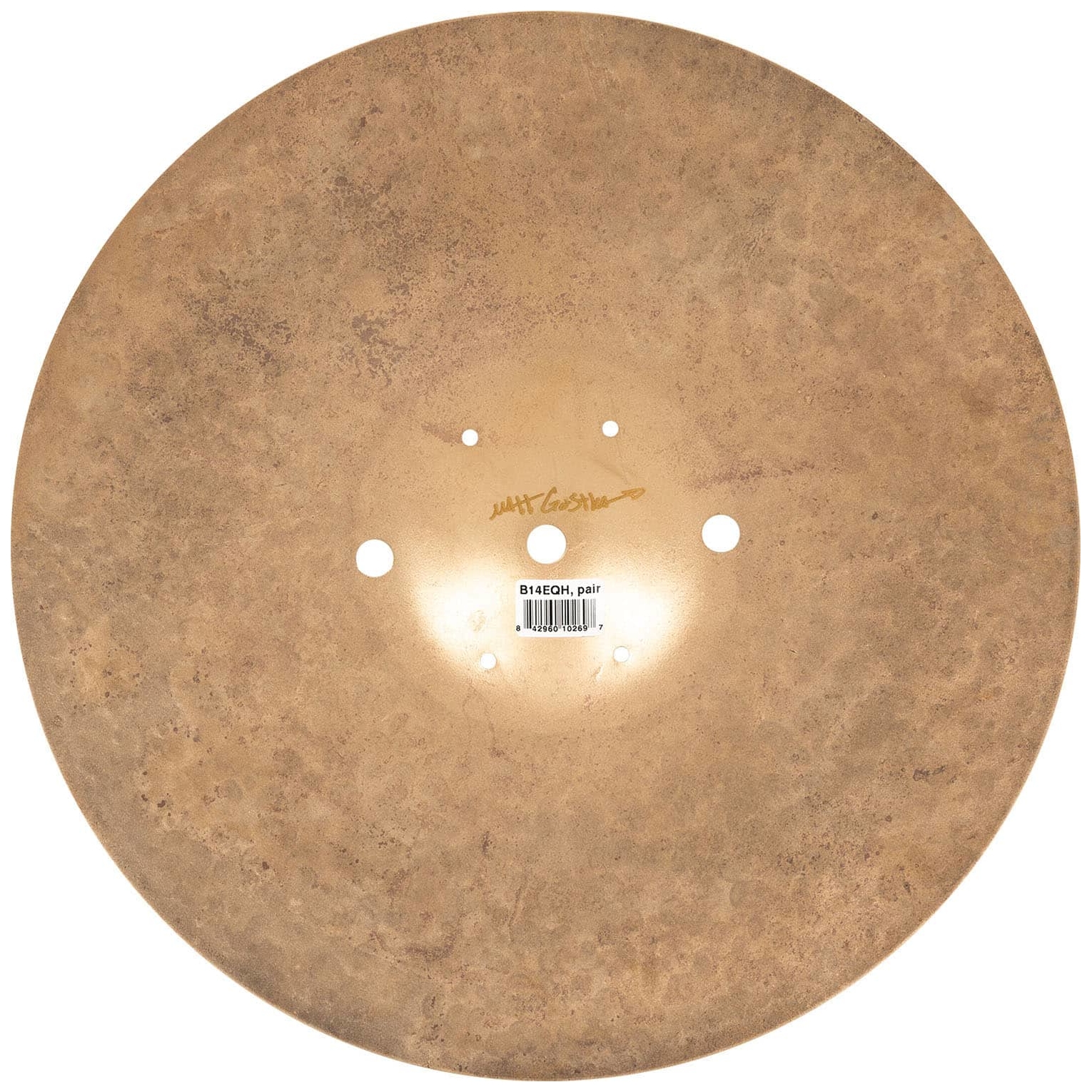 Meinl Cymbals - Meinl Cymbals B14EQH - 14 Byzance Equilibrium Hihat - 8