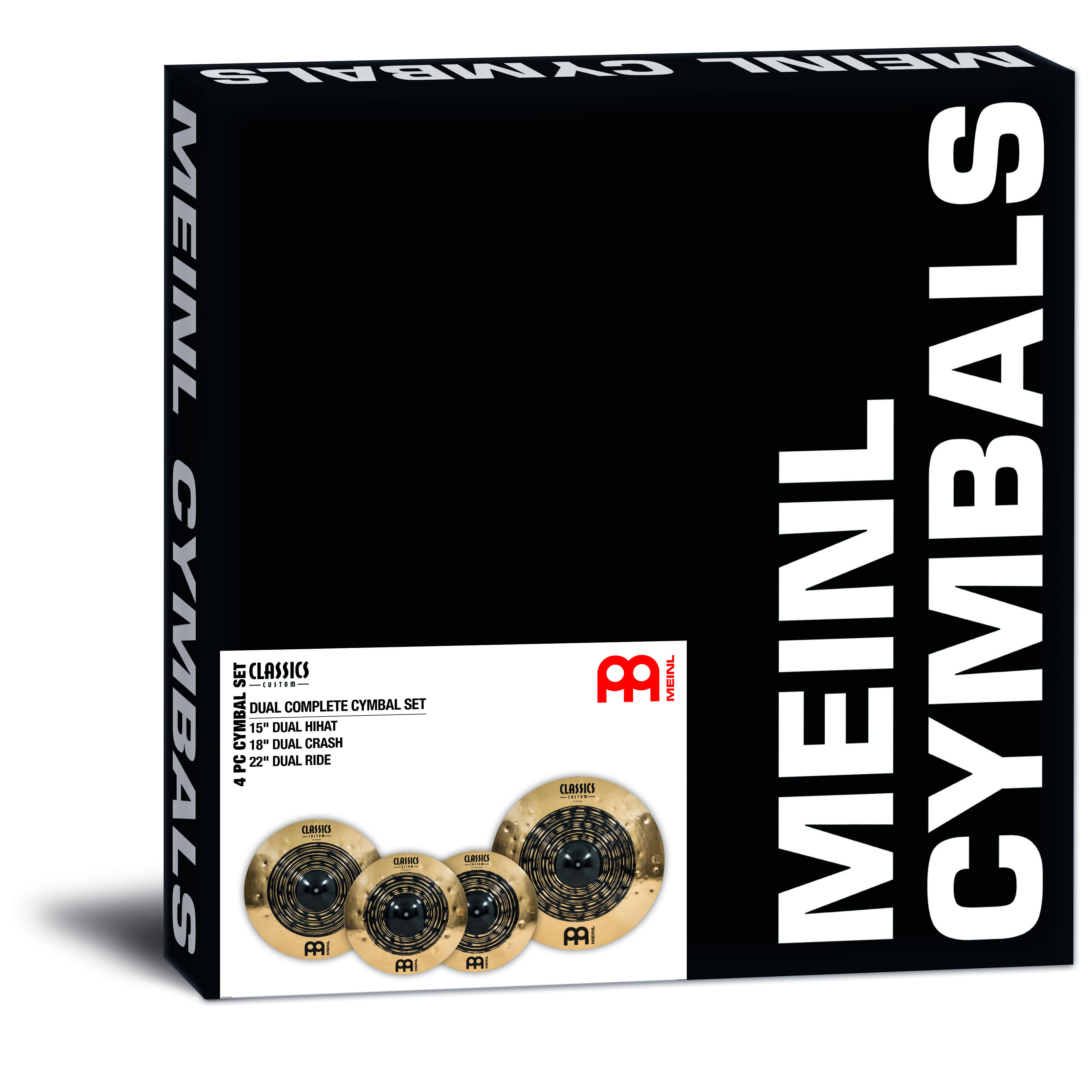 Meinl Cymbals CCDU-CS1 - Classics Custom Dual Complete Cymbal Set 2