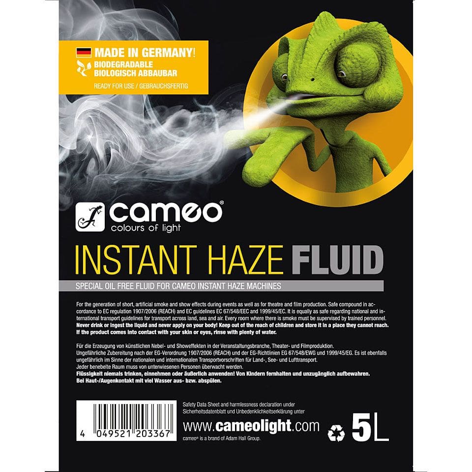 Cameo Instant Haze Fluid 5L 1