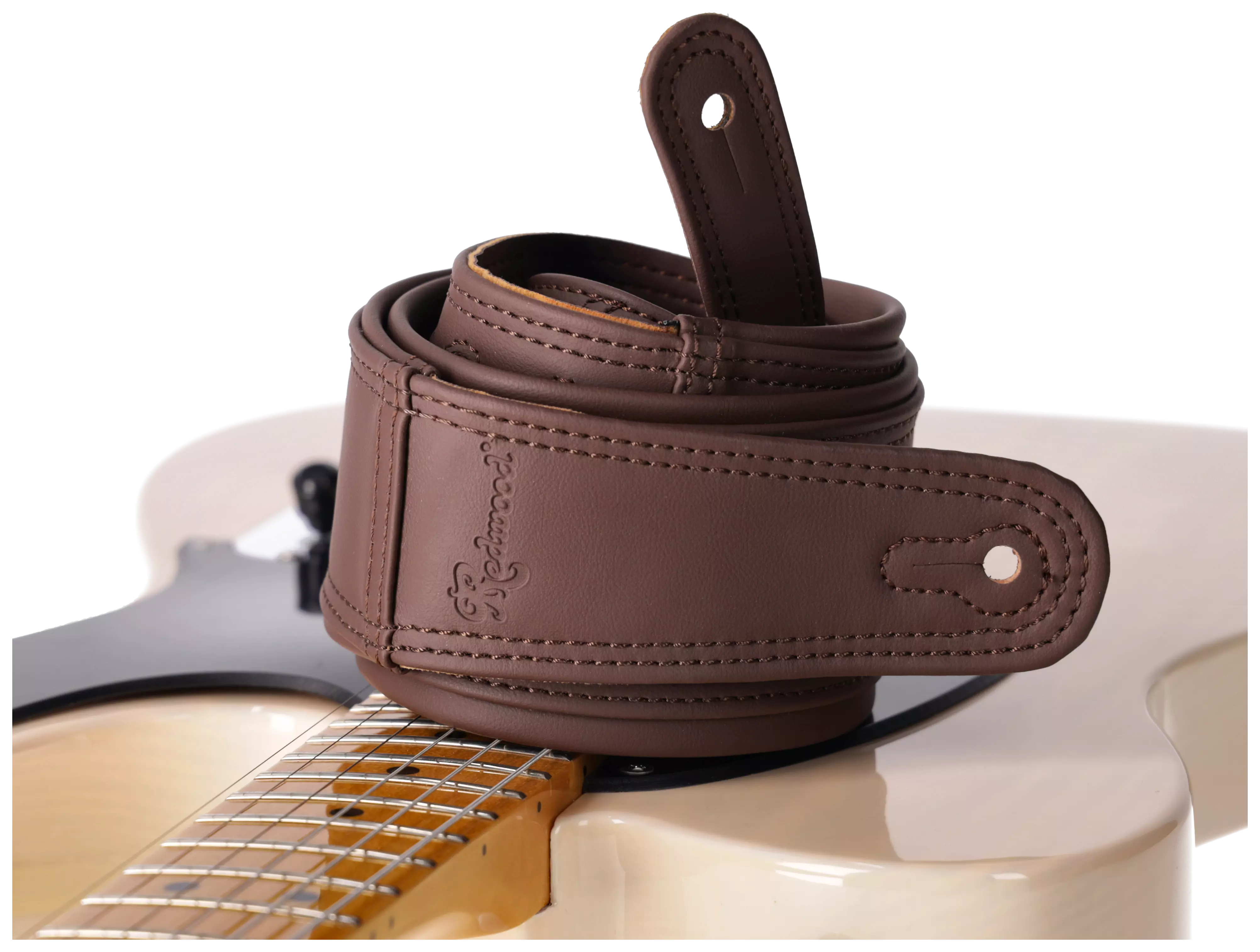 Redwood Instrument Strap Non-Leather Padded - Brown
