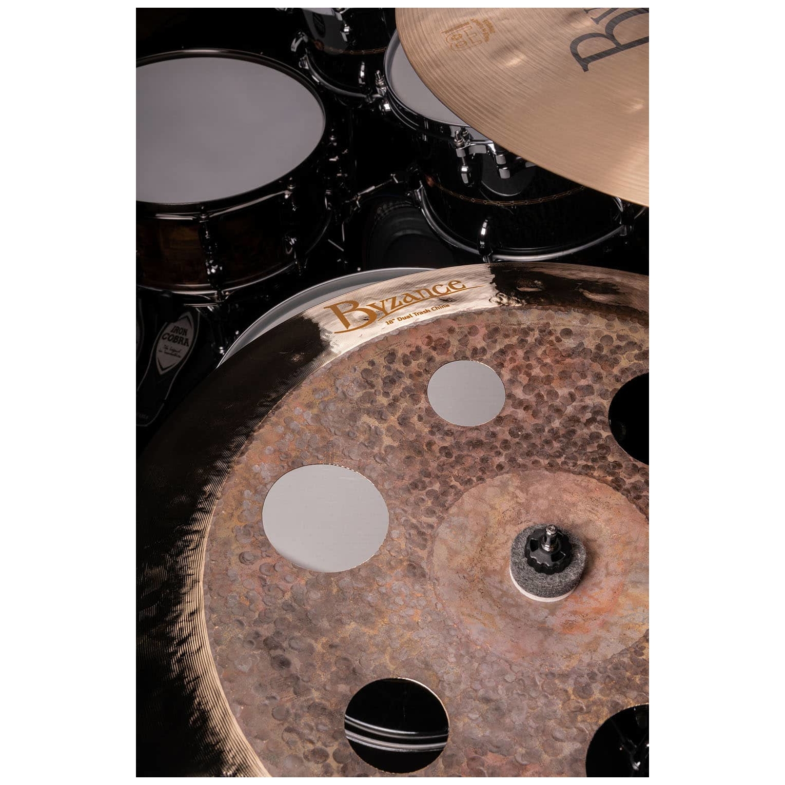 Meinl Cymbals - Meinl Cymbals B18DUTRCH - 18 Byzance Dual Trash China - 9