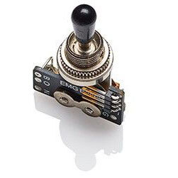EMG 3-Way Toggle Black Solderless