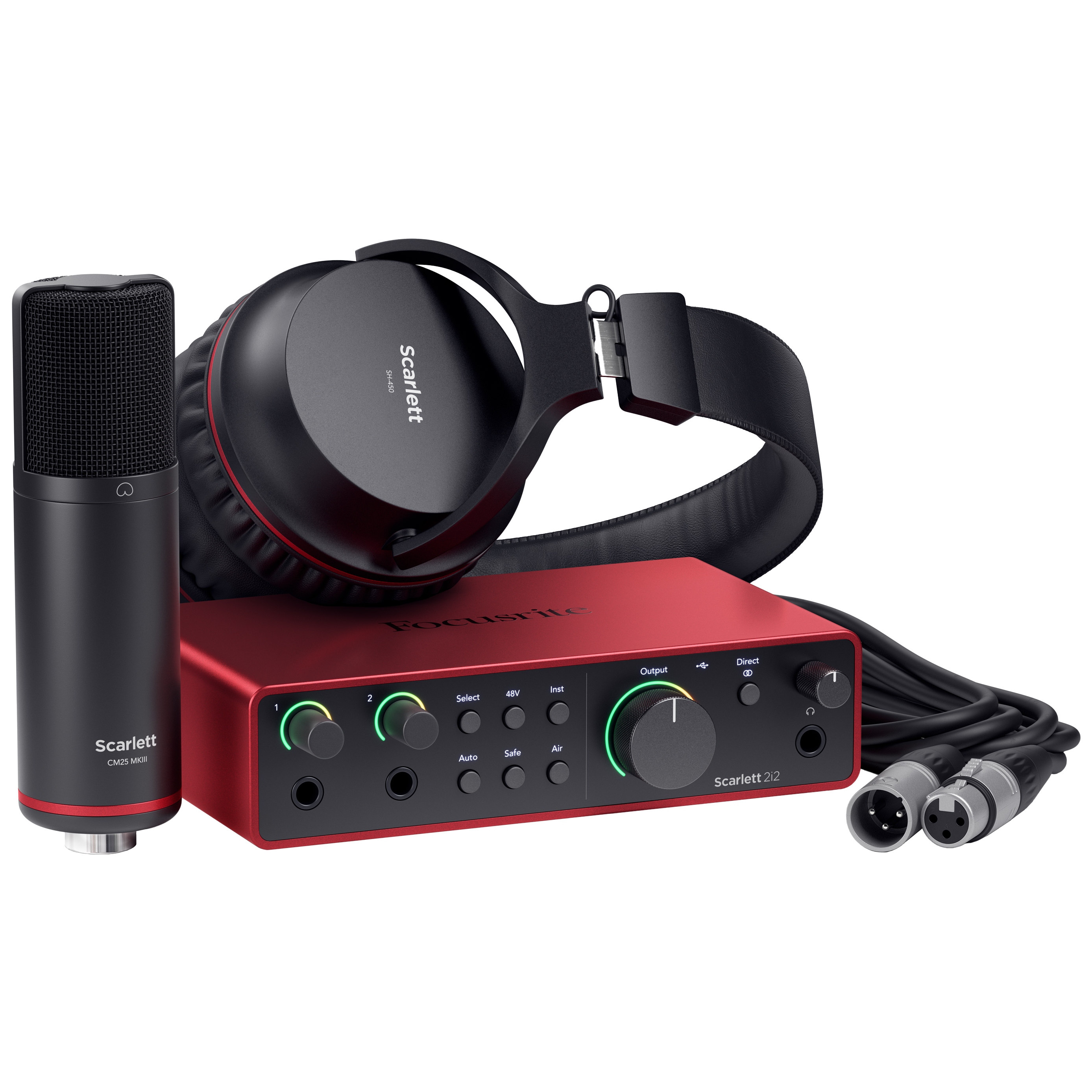 Focusrite Scarlett 2i2 Studio 4th Gen