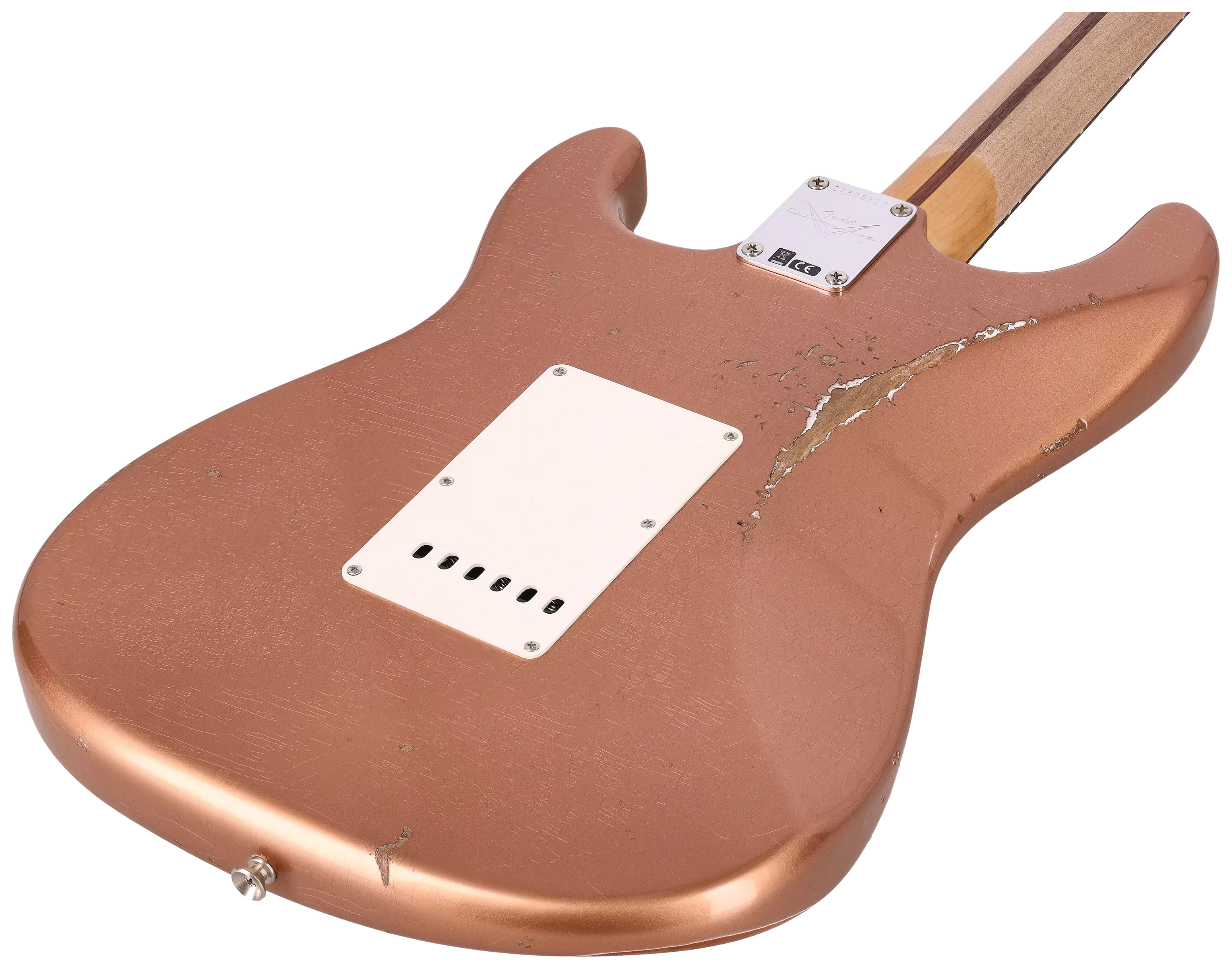 Fender Custom Shop 1963 Stratocaster Relic Aged Copper Metallic #CZ578517 10