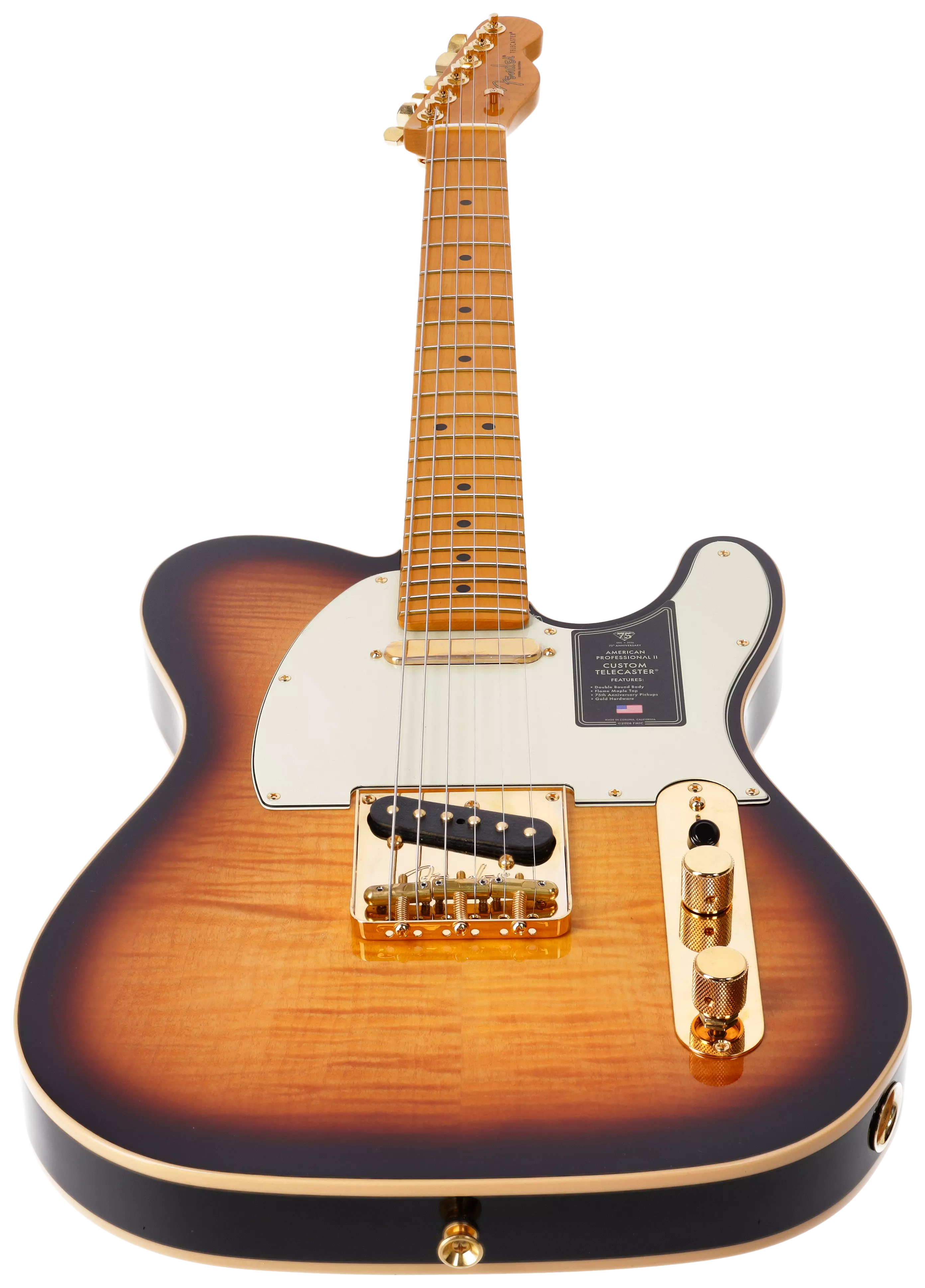 Fender 75th Anniversary American Pro II Custom Telecaster MN 3TS 3