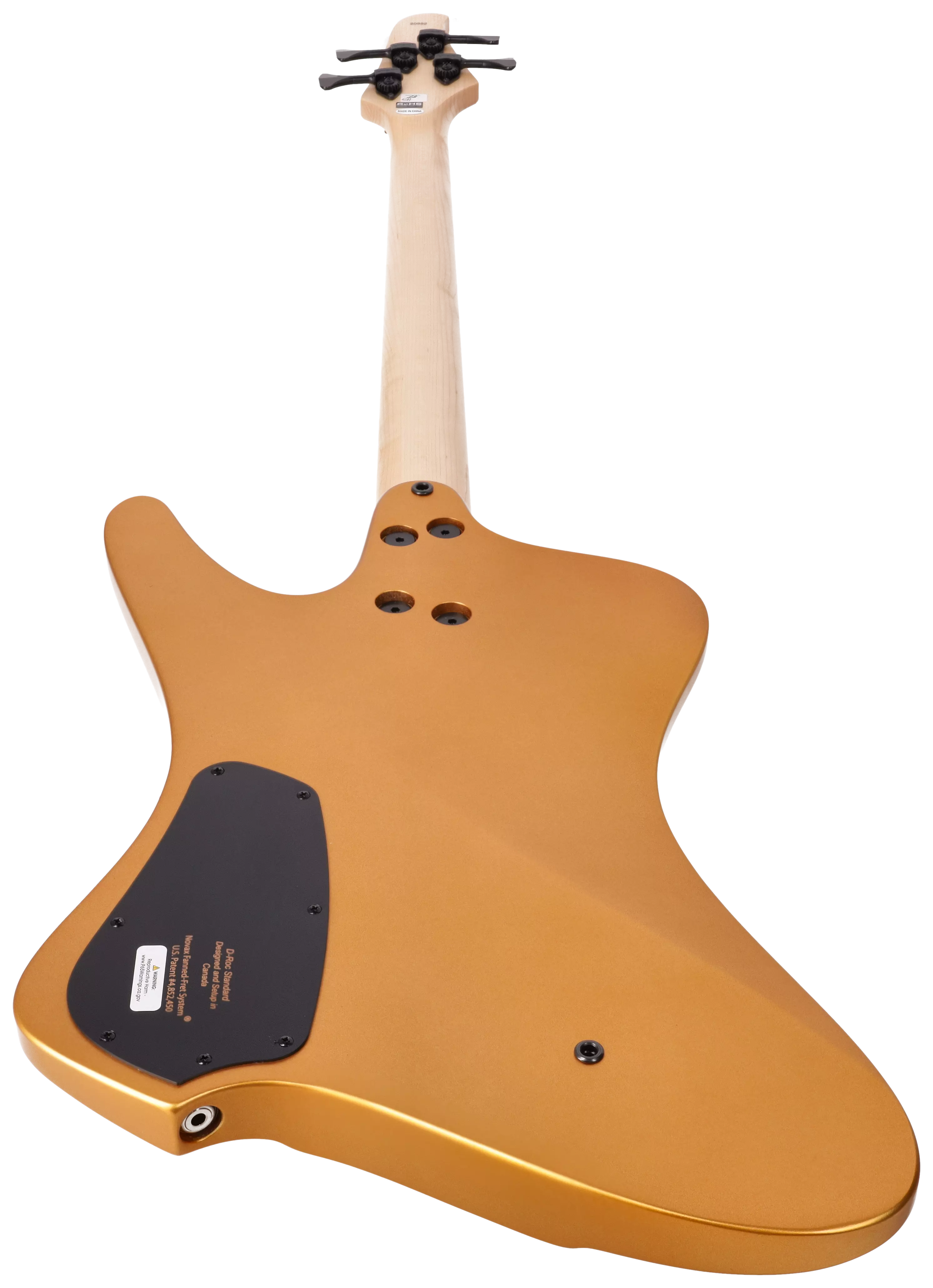 Dingwall LTD D-Roc 4-String Ducati Gold Matte 6