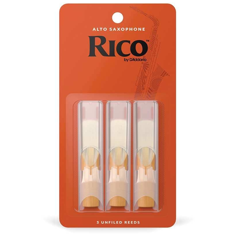 D’Addario Woodwinds - D’Addario Woodwinds Rico - Alt Saxophone 2,0 - 3er Pack