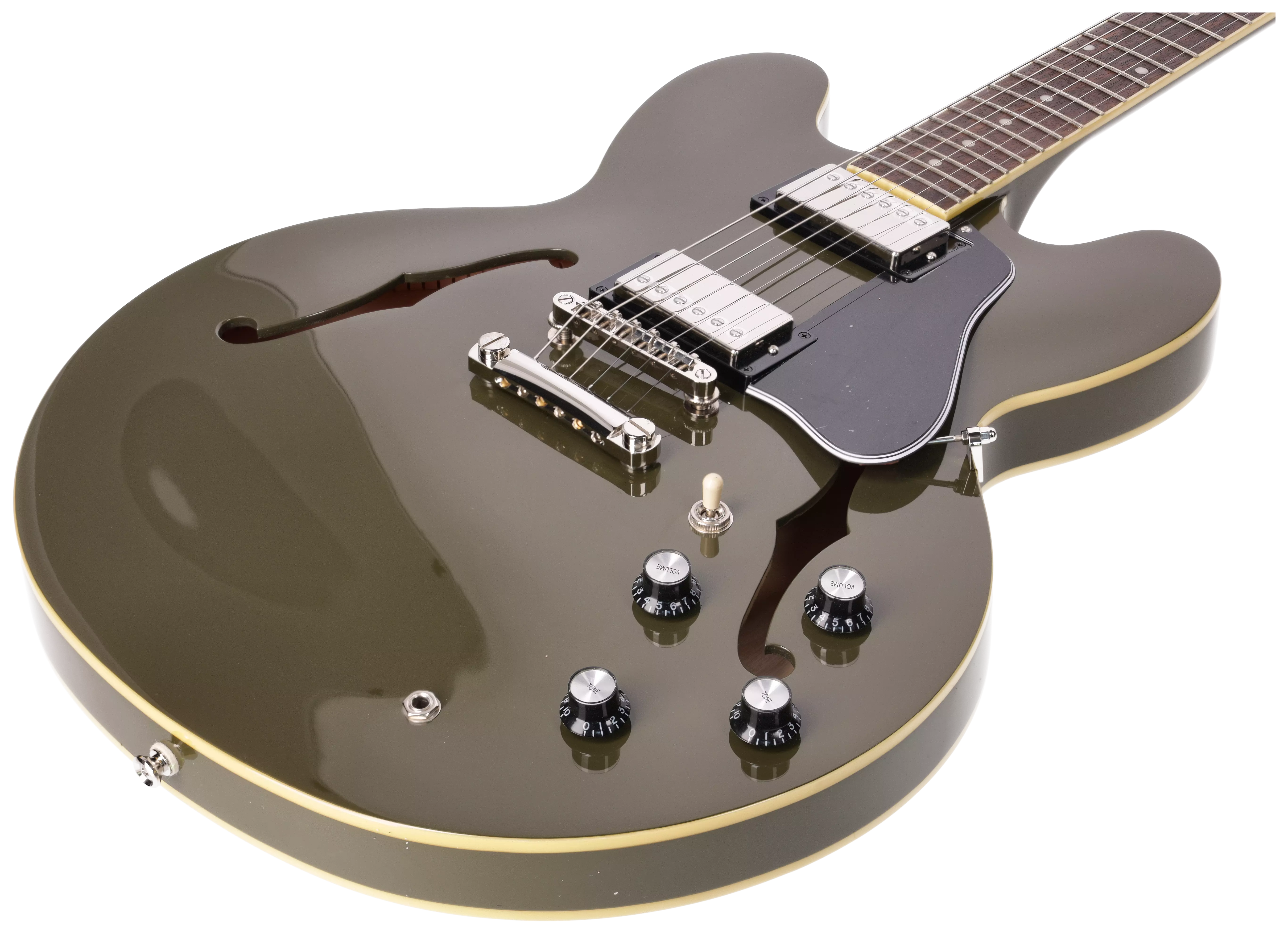 Epiphone ES-335 Olive Drab 4