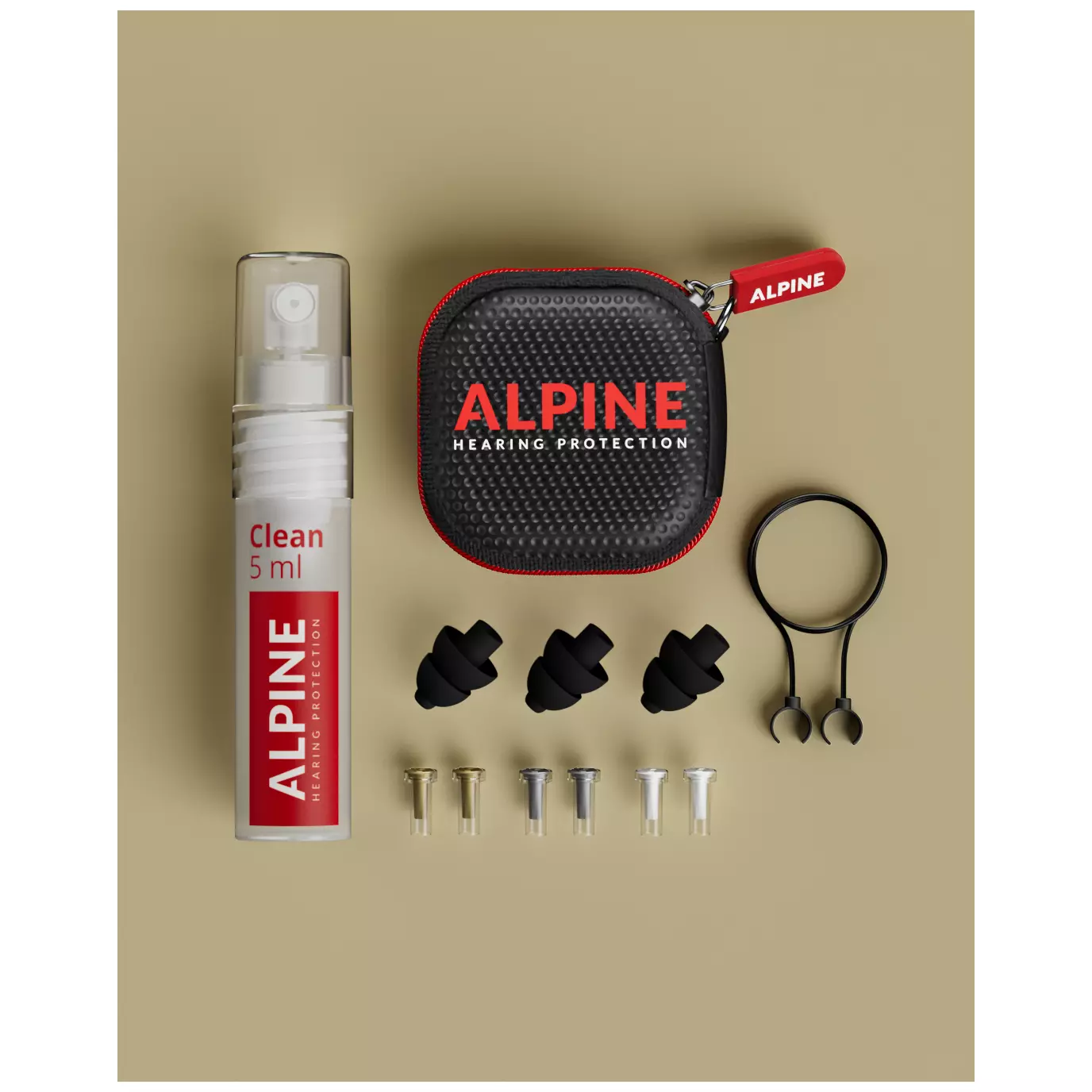 Alpine Hearing Protection MusicSafe Pro Black - Earplugs 12