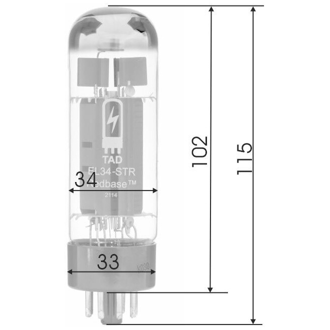  EL34-STR Redbase Pair 3