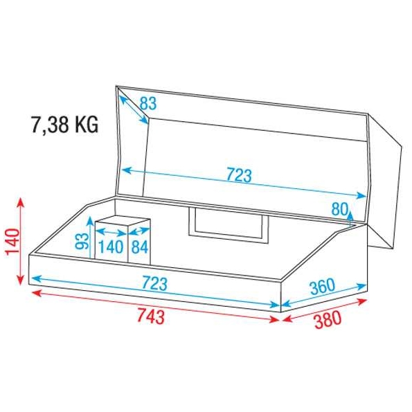 DAP - DAP Flightcase für Showmaster 48 - 4