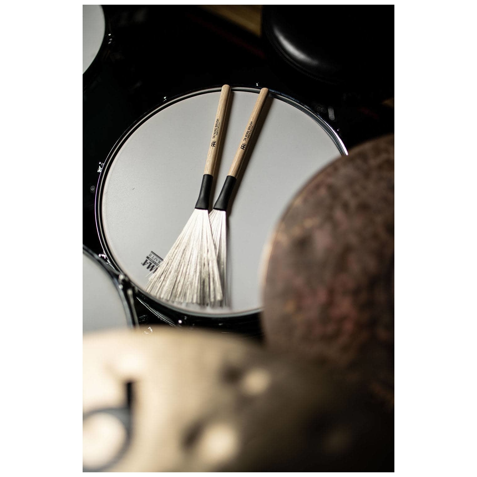 Meinl Stick Brush - Meinl Stick Brush SB302 - 7A Fixed Wire Brush - 6