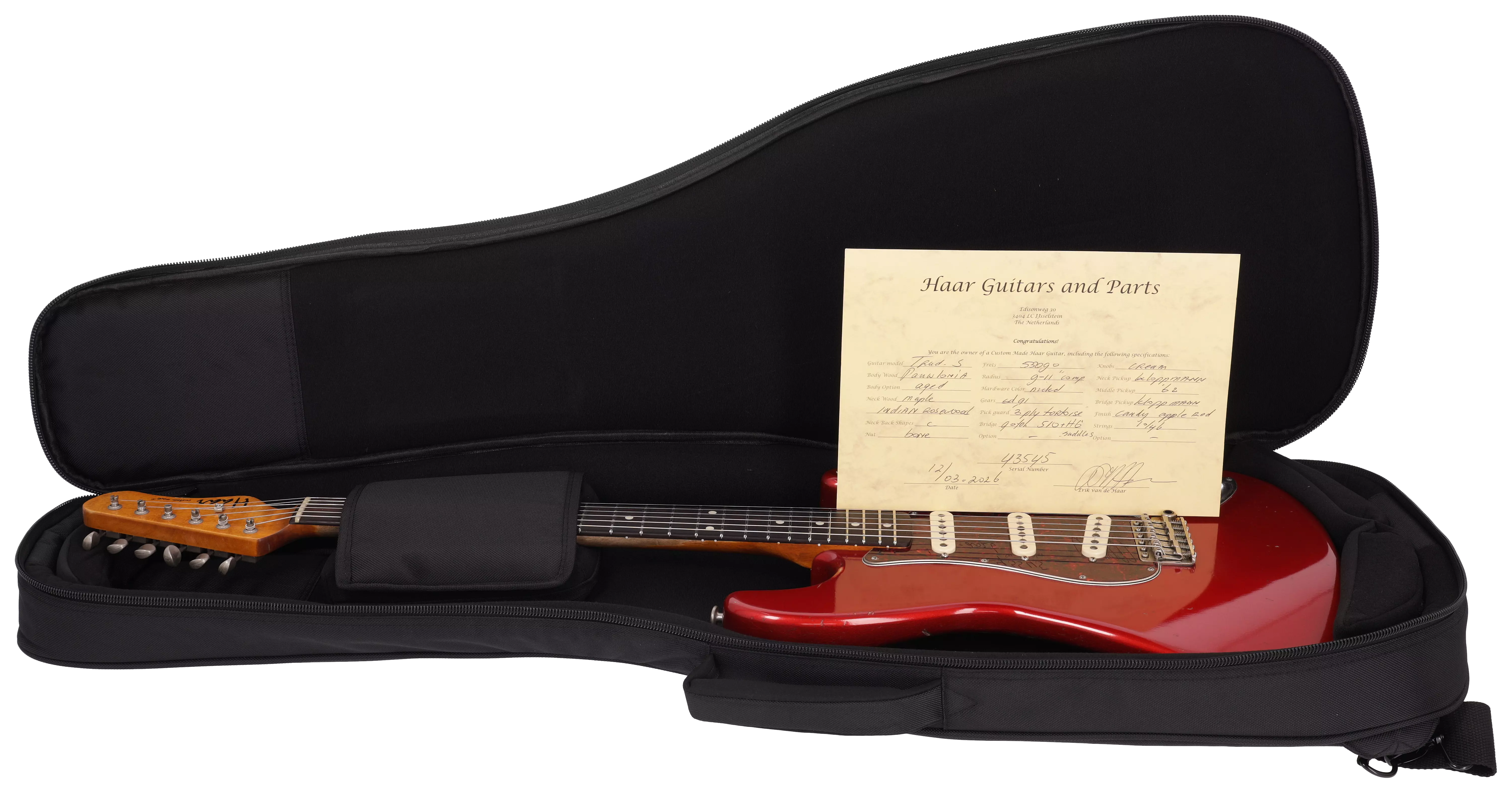 Haar Traditional S Heavy Aged Paulownia RW CAR # 17