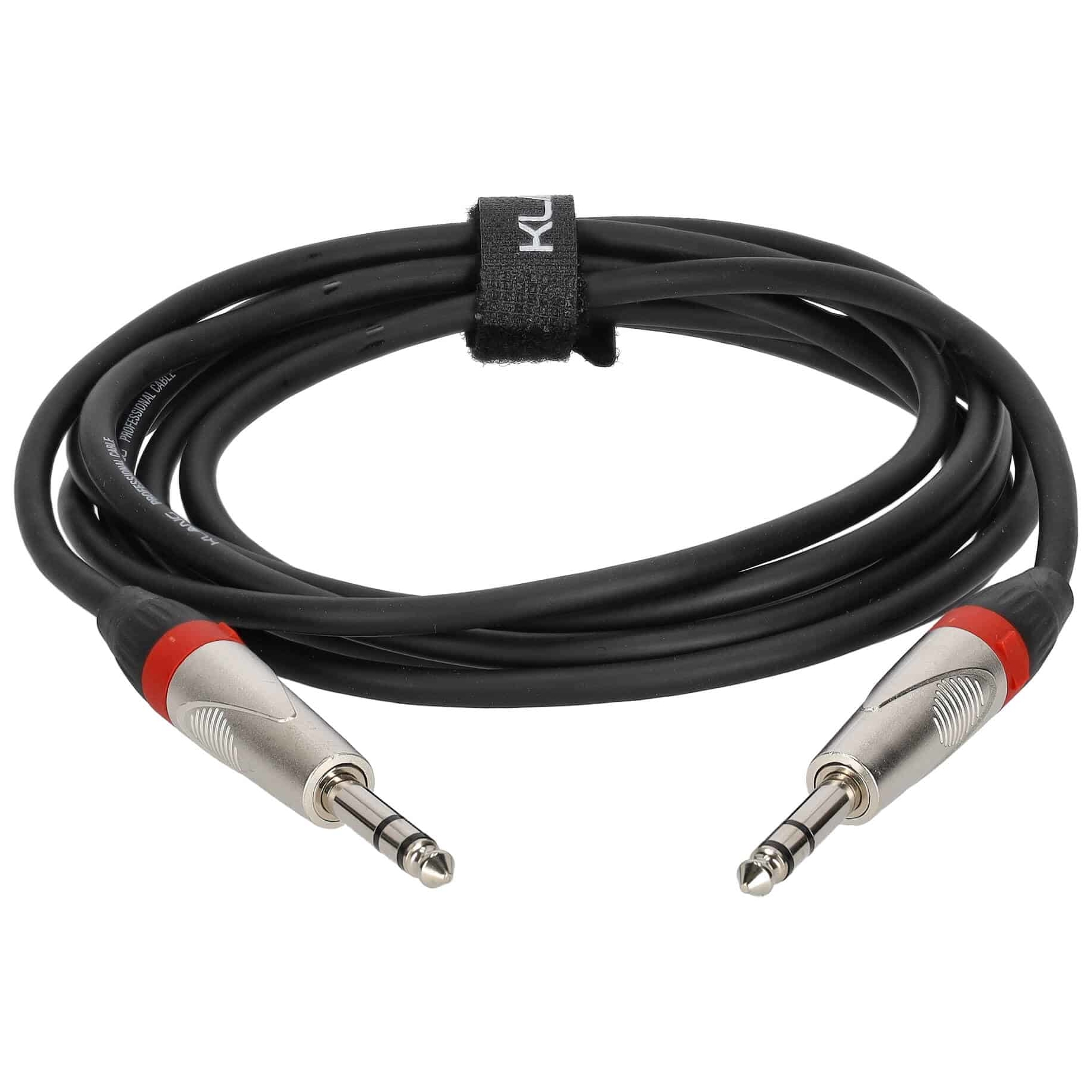 Klang - Klang Audiokabel, 3 Meter 6,3mm Klinke, stereo - 6,3mm Klinke, stereo - 1