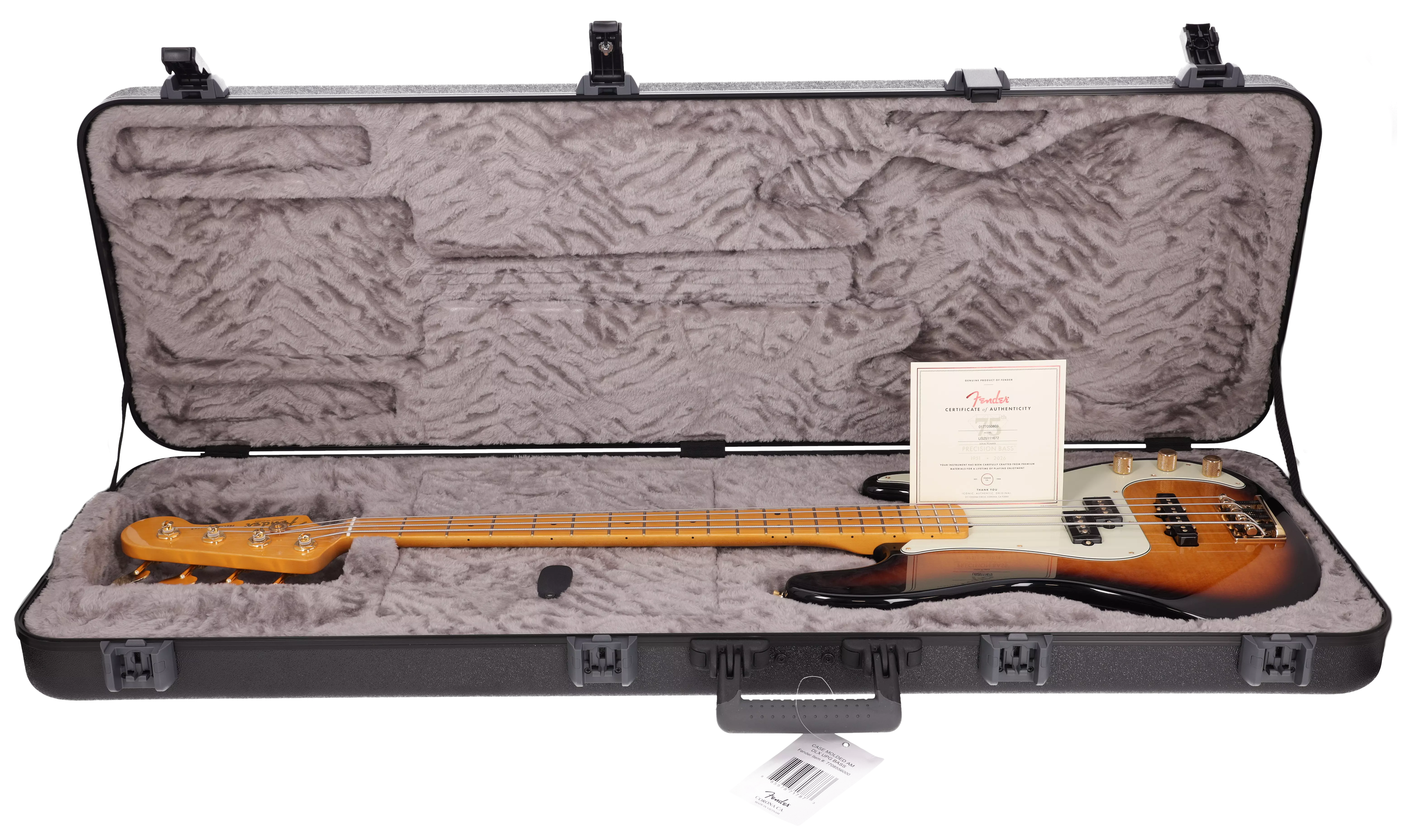 Fender 75th Anniversary American Pro II PJ Bass RW 2CS 17