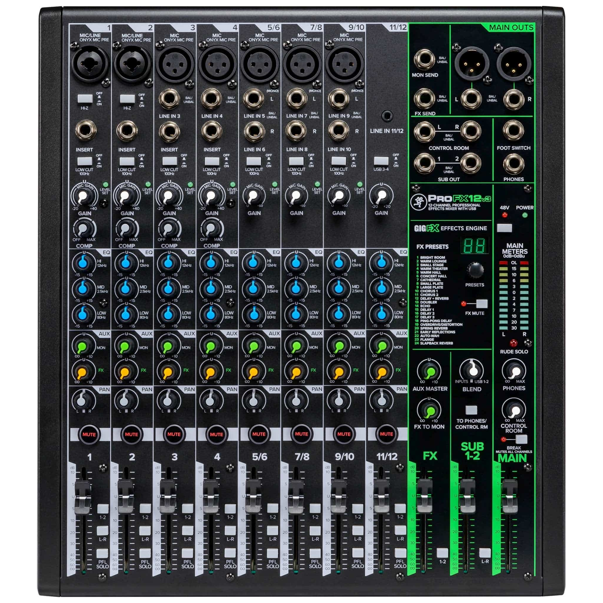 Mackie - Mackie ProFX12v3 - 4