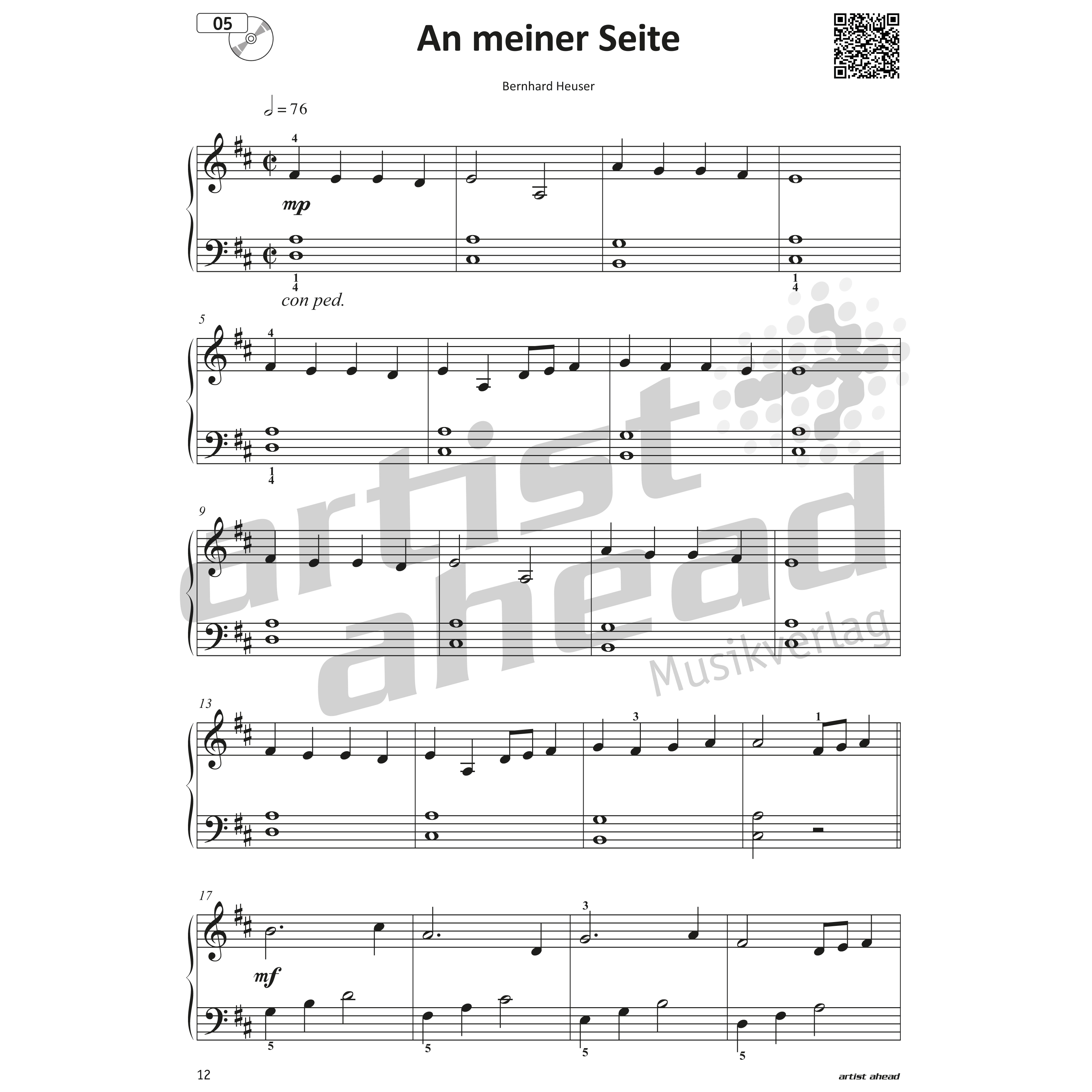 Artist Ahead Zauberhafte Melodien für Klavier 5