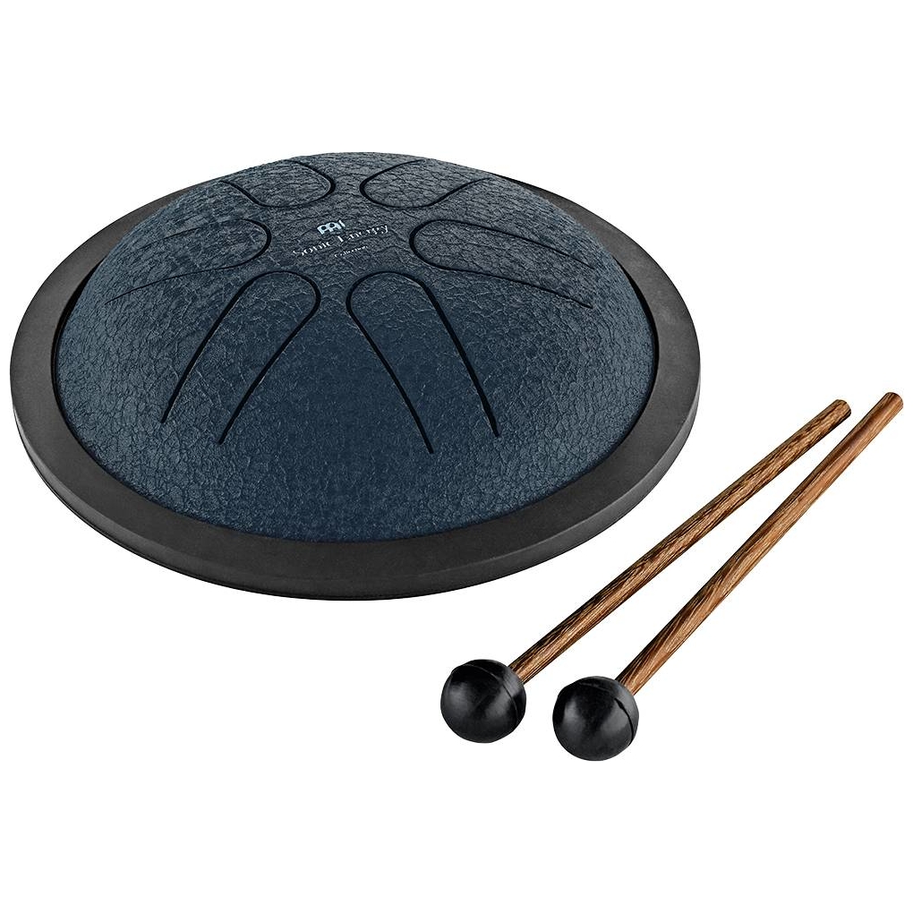 Meinl Sonic Energy MSTD2NB - Mini Steel Tongue Drum, Navy Blue, A Major 10024114-0