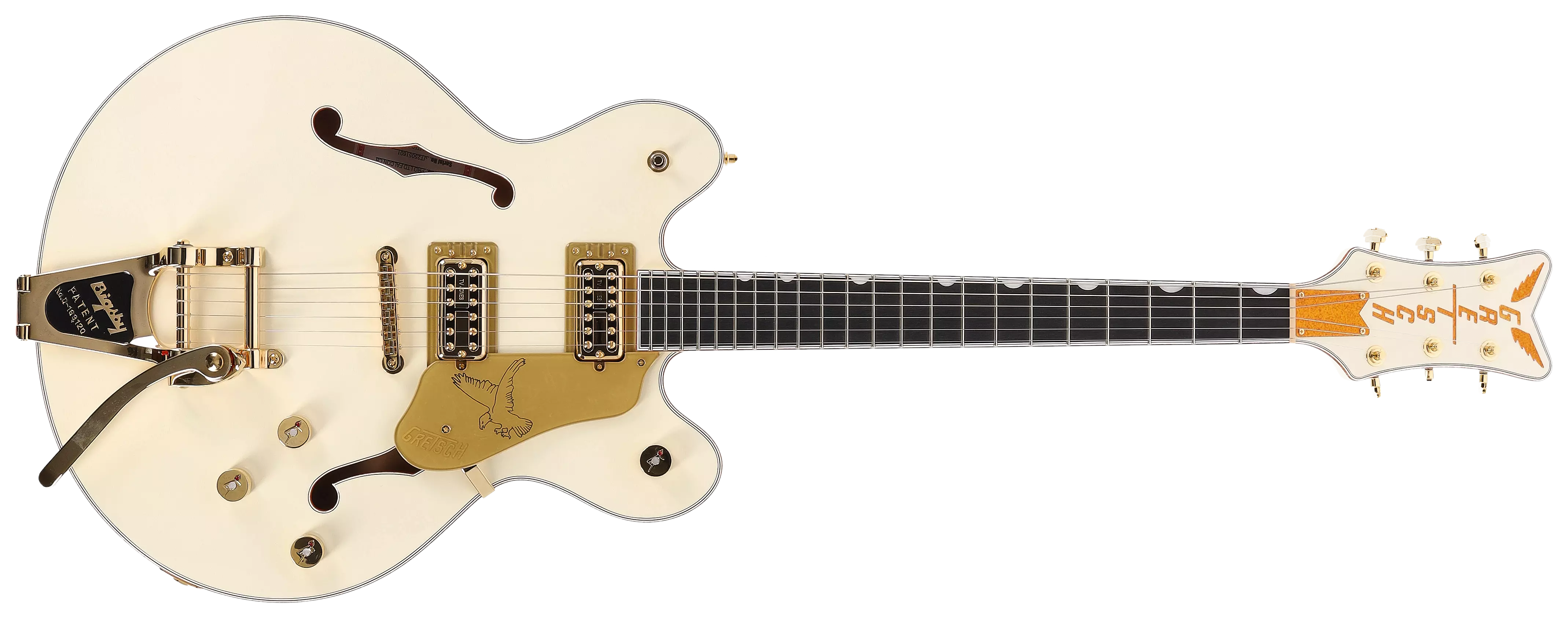 Gretsch LTD Falcon Center Block Bigsby GH EB Vintage White 1