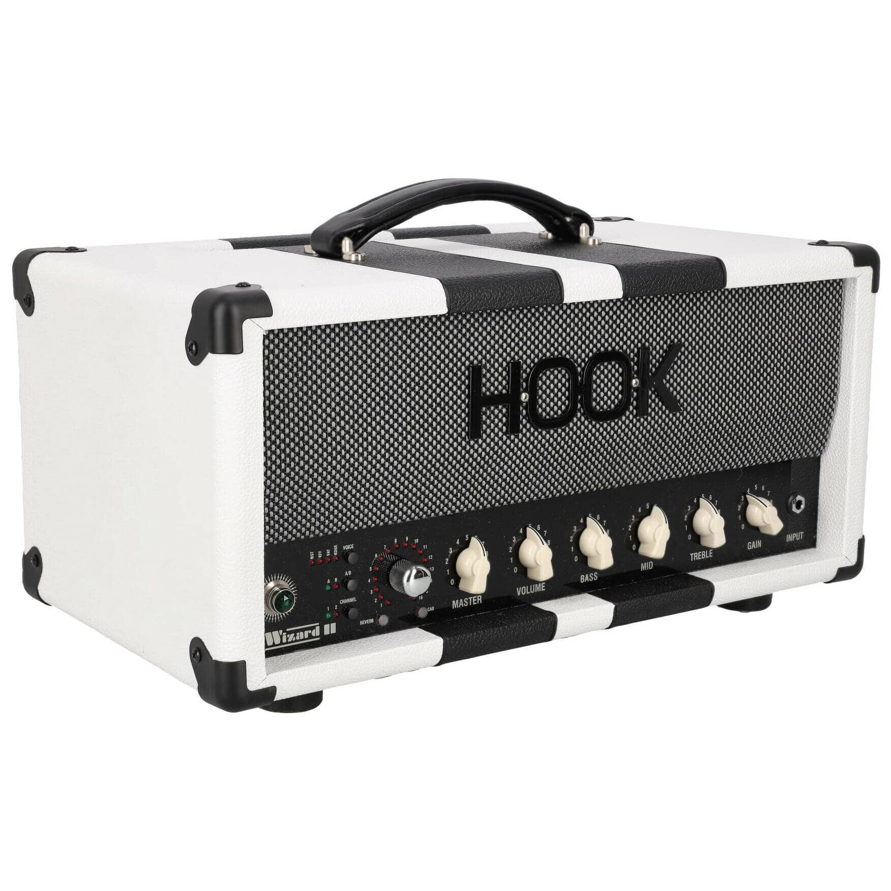 Hook Amplification Wizard Head IR White Black V2