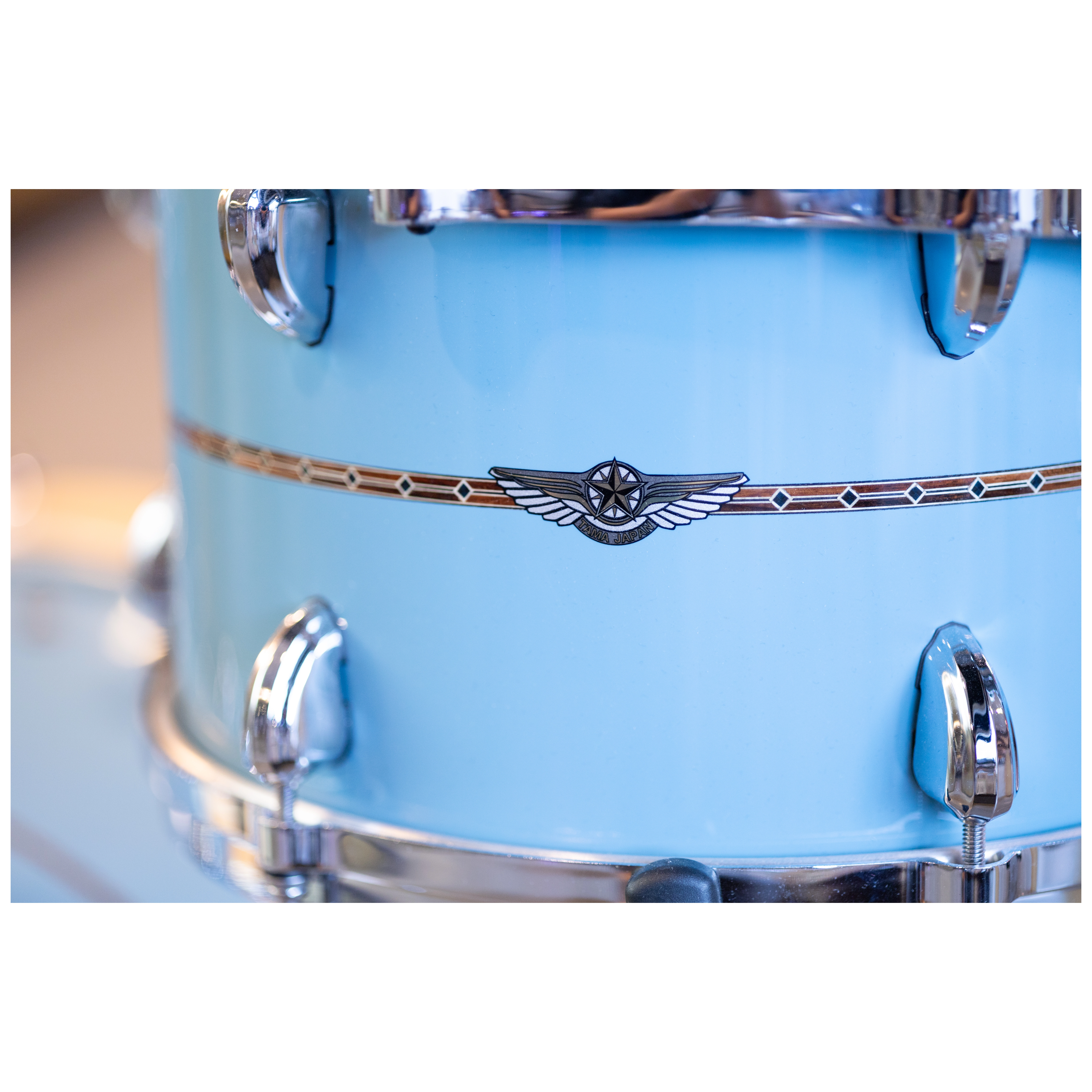 Tama STAR Maple Vintage Sea Blue 3pcs Shell Set 8