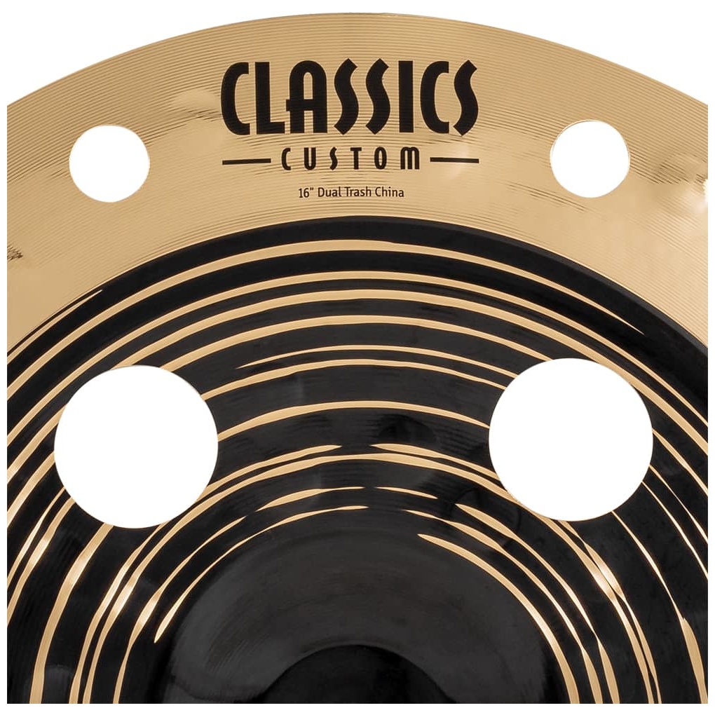 Meinl Cymbals - Meinl Cymbals CC16DUTRCH - 16 Classics Custom Dual Trash China - 2