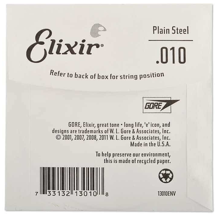 Elixir - Elixir 13010 Nanoweb Einzelsaite 010 - 1