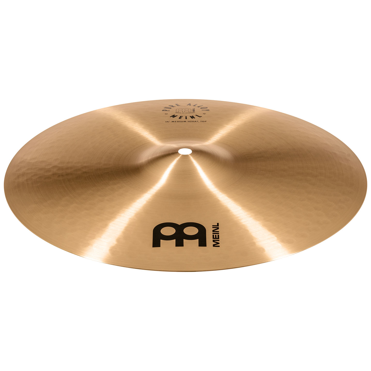Meinl Cymbals - Meinl Cymbals PA14MH - 14 Pure Alloy Medium Hihat - 1