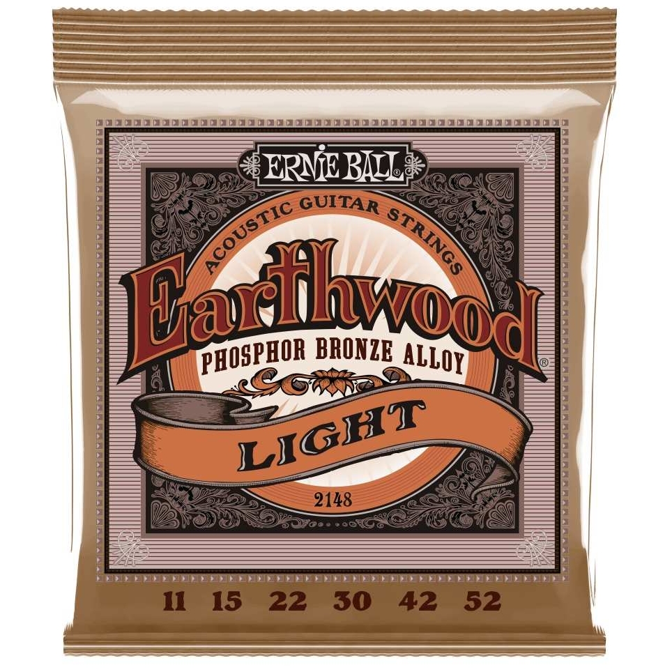 Ernie Ball - Ernie Ball 2148 - Super Slinky Acoustic Earthwood 011-052