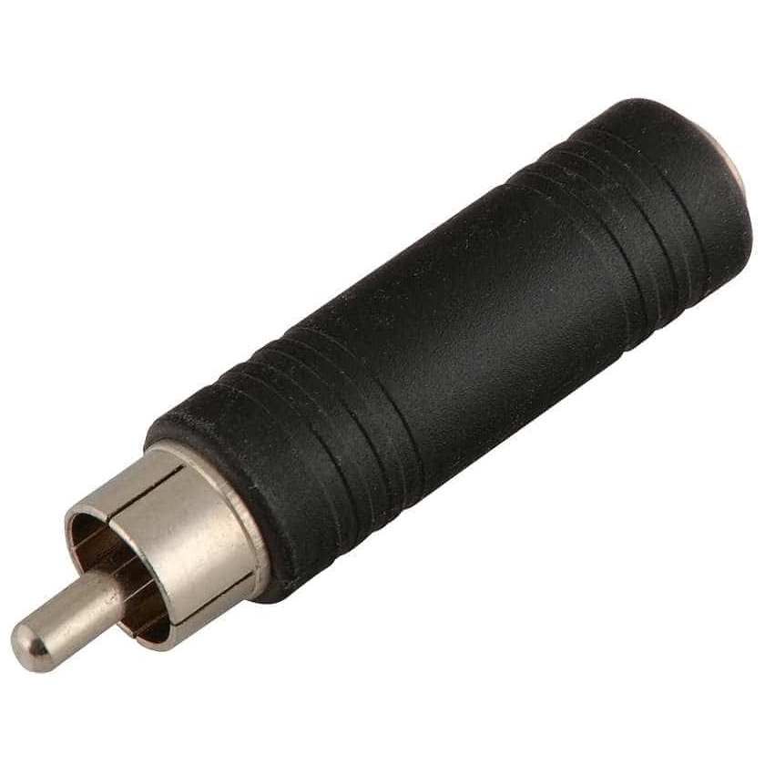 Klang - Klang Adapter Klinkenbuchse Mono 6,3 mm auf Cinch Male