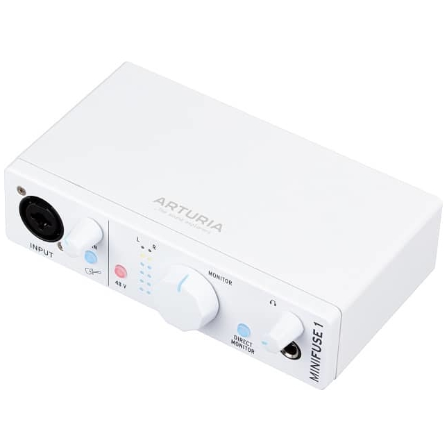 Arturia - Arturia MiniFuse 1 - White - 2