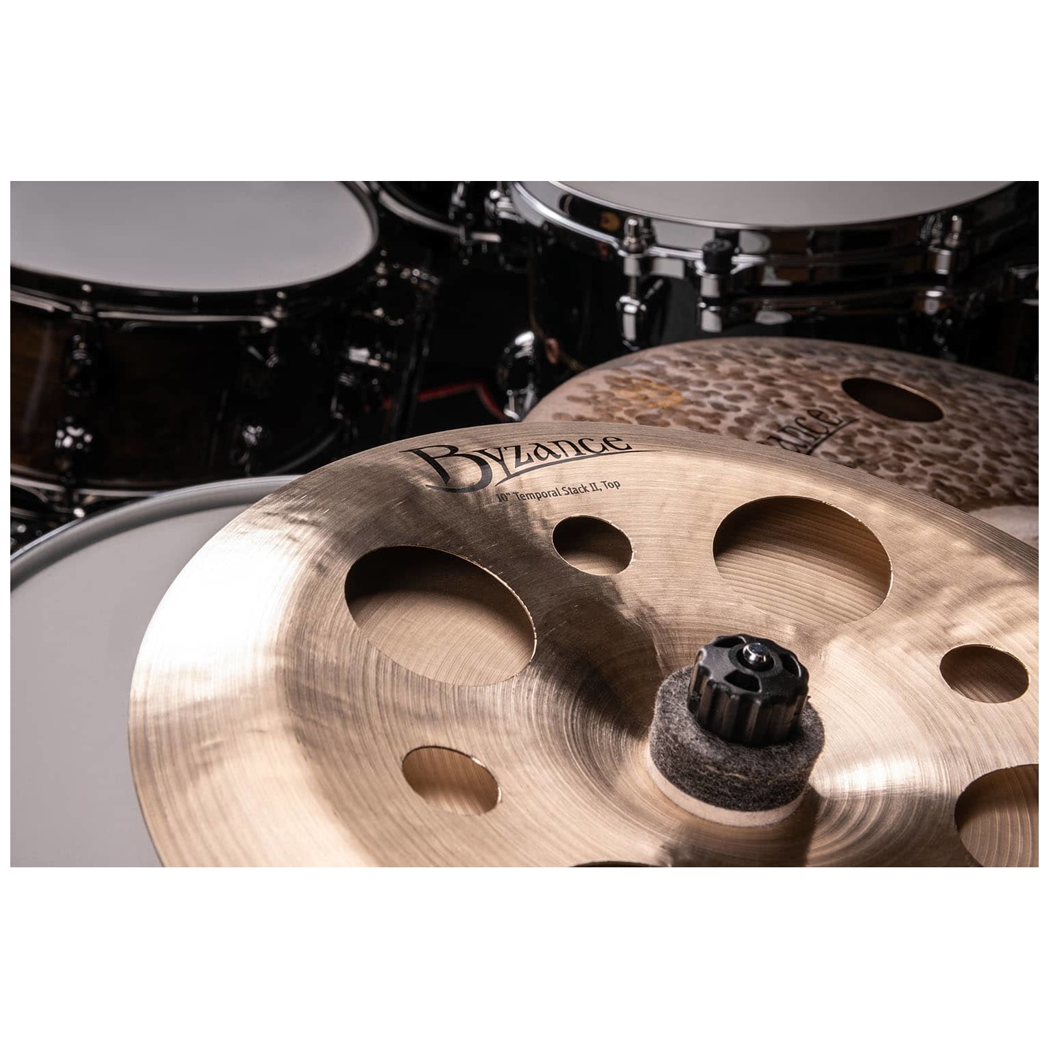 Meinl Cymbals - Meinl Cymbals AC-TE2 - 10 10 Artist Concept Model Temporal 2 St ack - Matt Garstka - 7