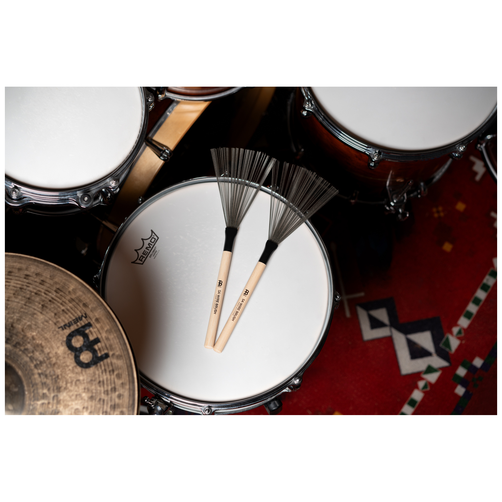 Meinl Stick & Brush SB310 - 5A Fixed Wire Brush 4