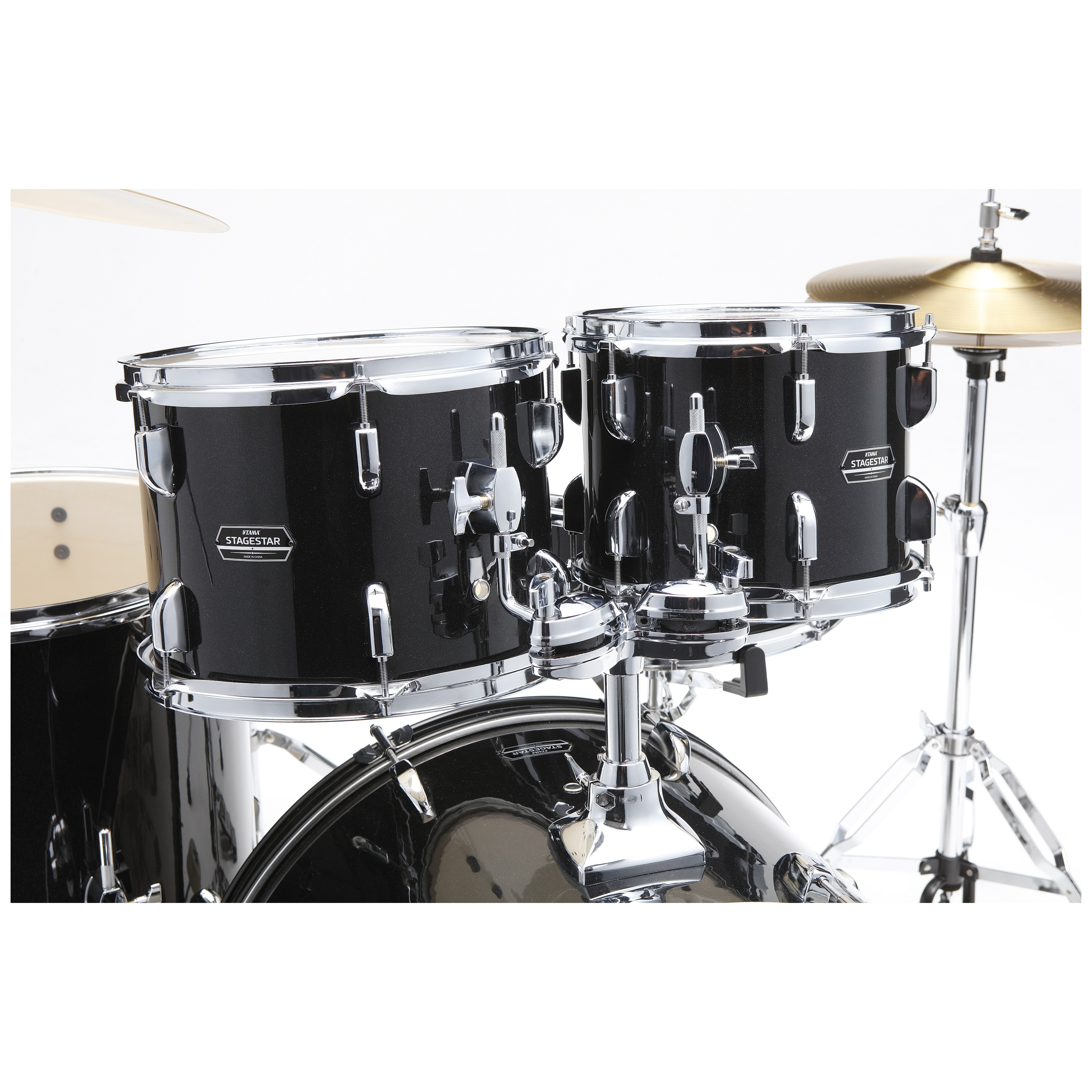 Tama ST52H5-BNS - Stagestar 5-tlg. Drumset m. 22" BD - Black Night Sparkle 1