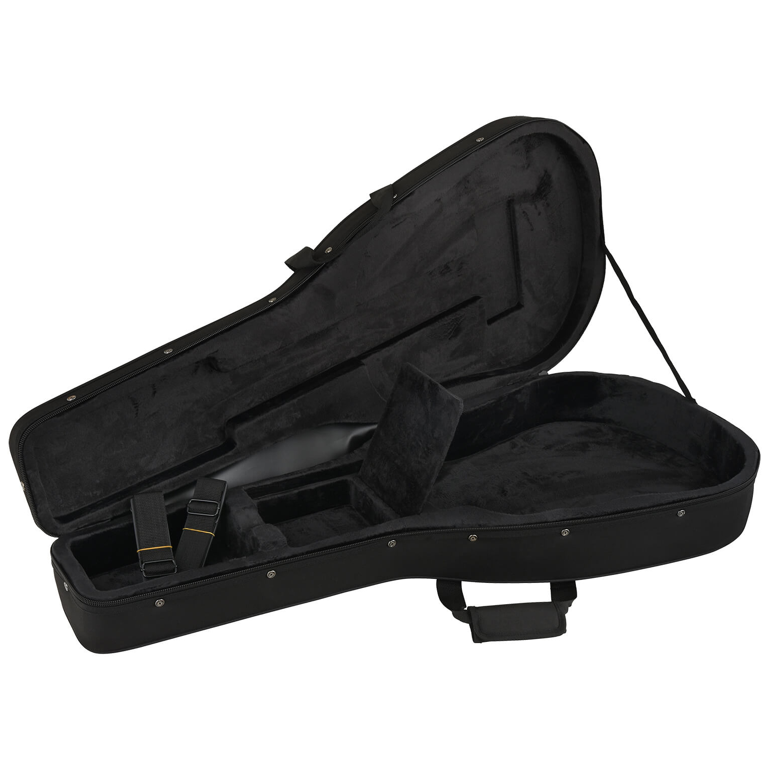 Chicago Classic Lightweight Koffer Western-Gitarre Schwarz 10004475-2